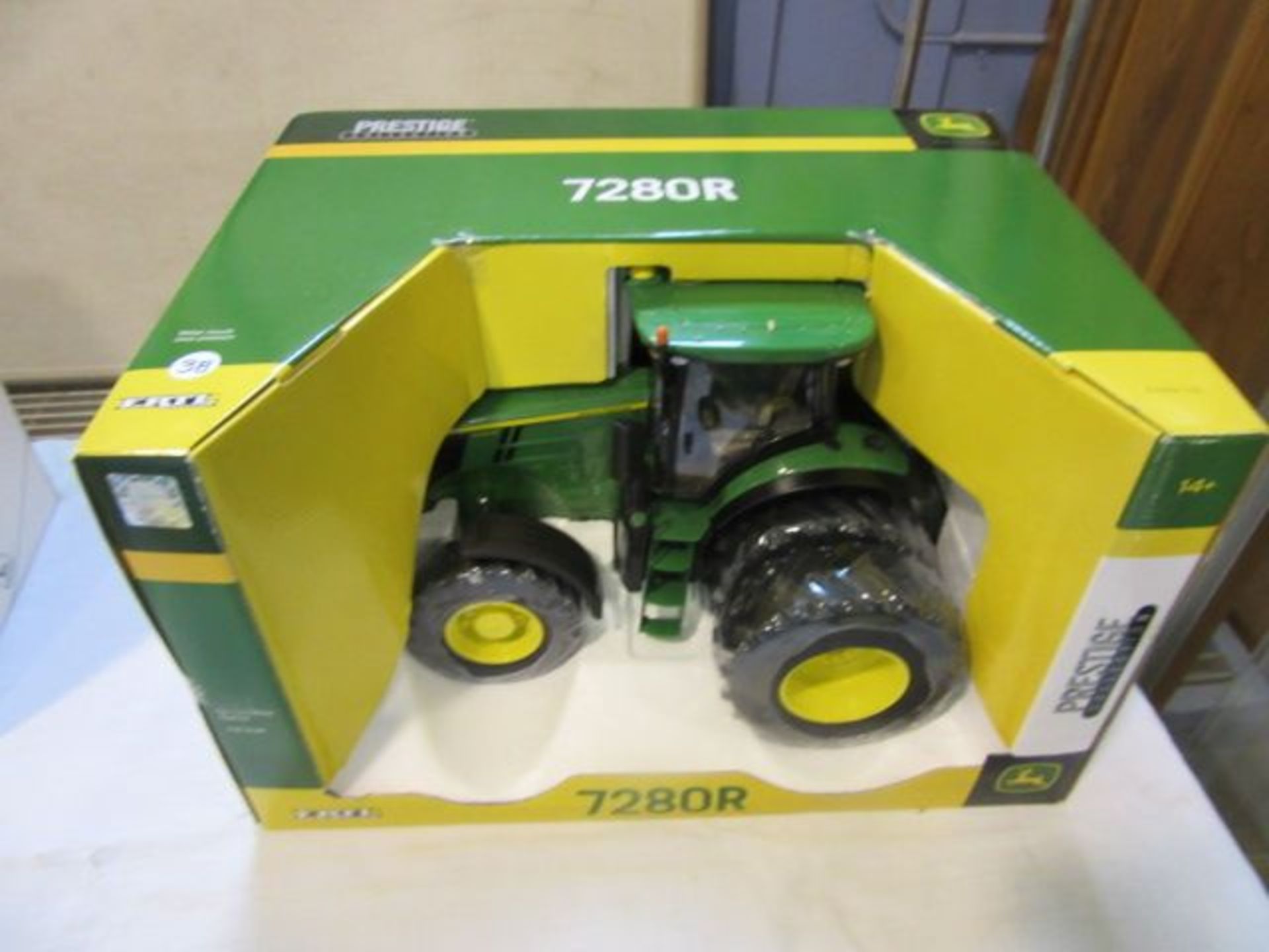 Ertl Prestige Collection John Deere 7280R 4WD Tractor w/Enclosed Cab, Dual Rear Wheels, NIB, 1:16