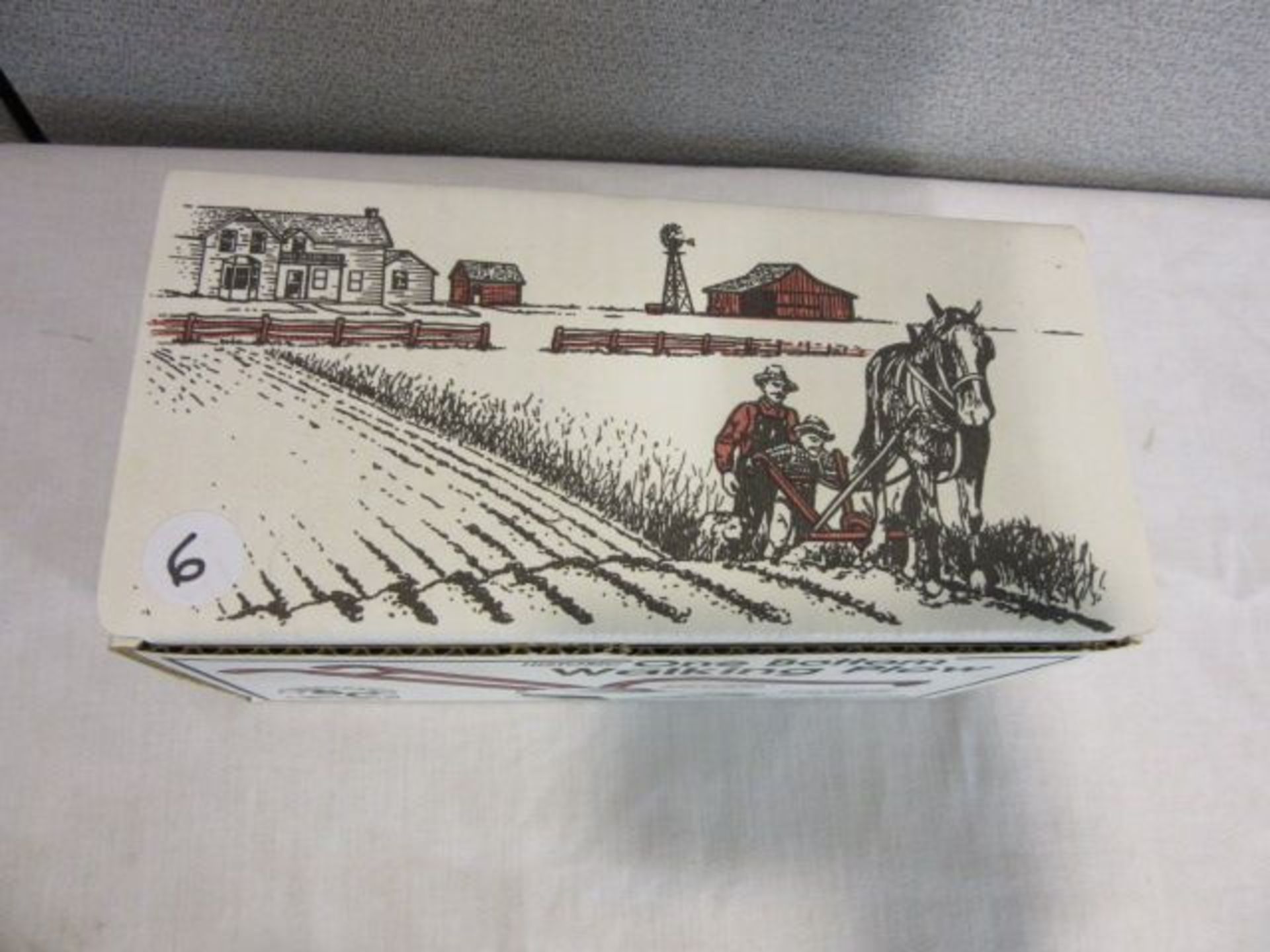 Spec-Cast Historic One Bottom Walking Plow with Pewter Plow Share "Farm Toy Museum, Dyersville, Iowa - Image 6 of 10