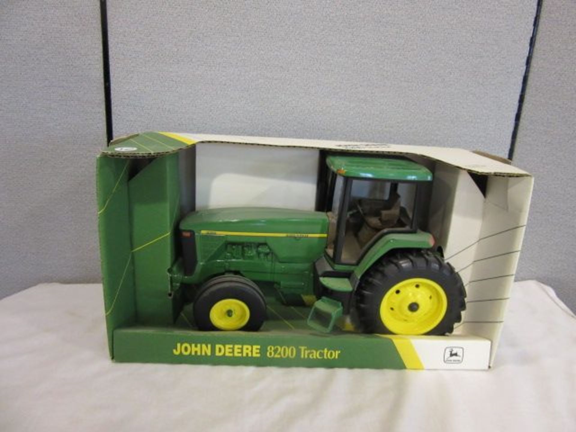 Ertl John Deere 8200 WFE Tractor w/Cab, Front Weights, 3-Pt. Hitch, NIB, 1:16 Scale