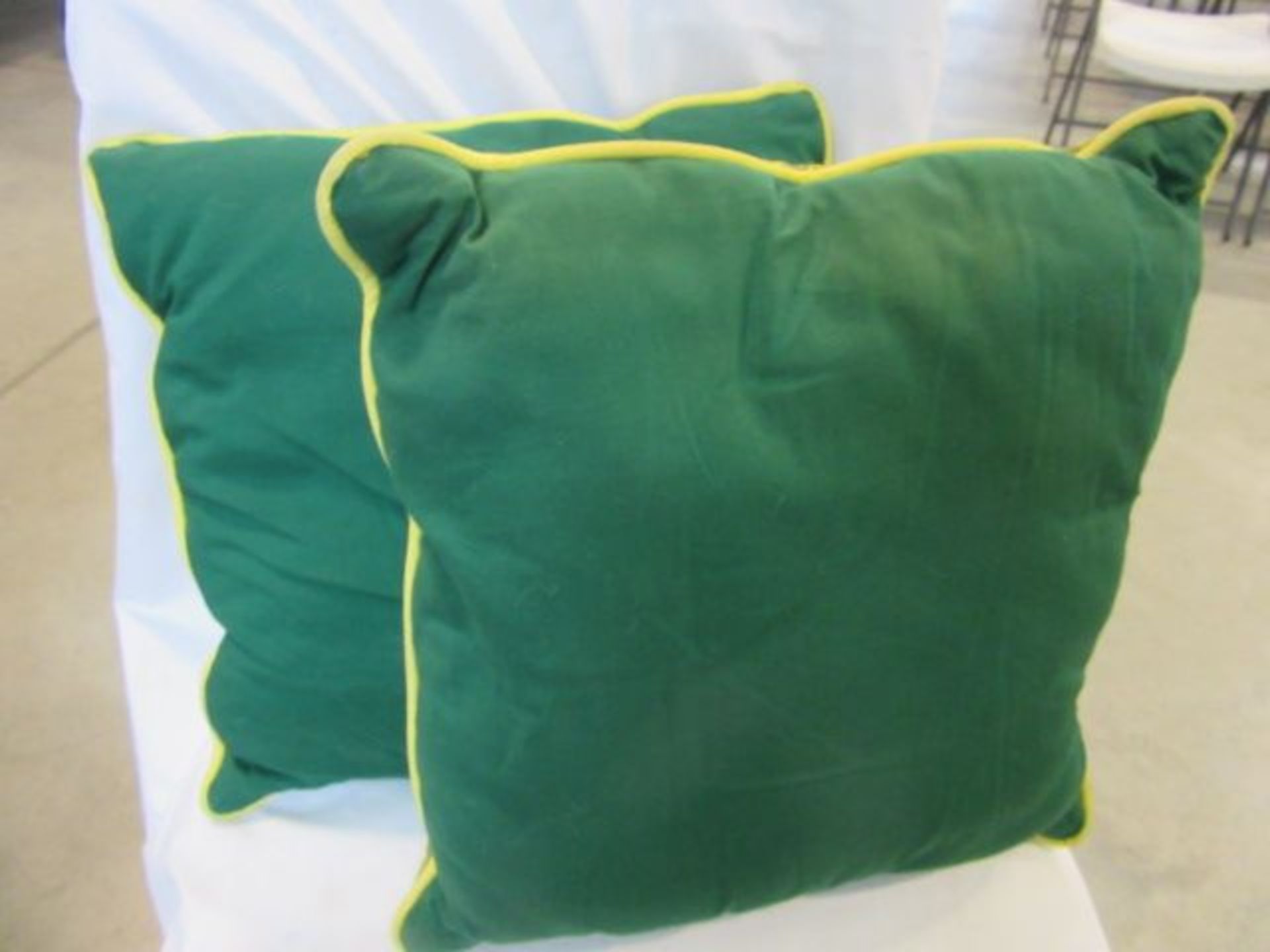Two Pillow w/John Deere Tractor Designs - Image 2 of 2