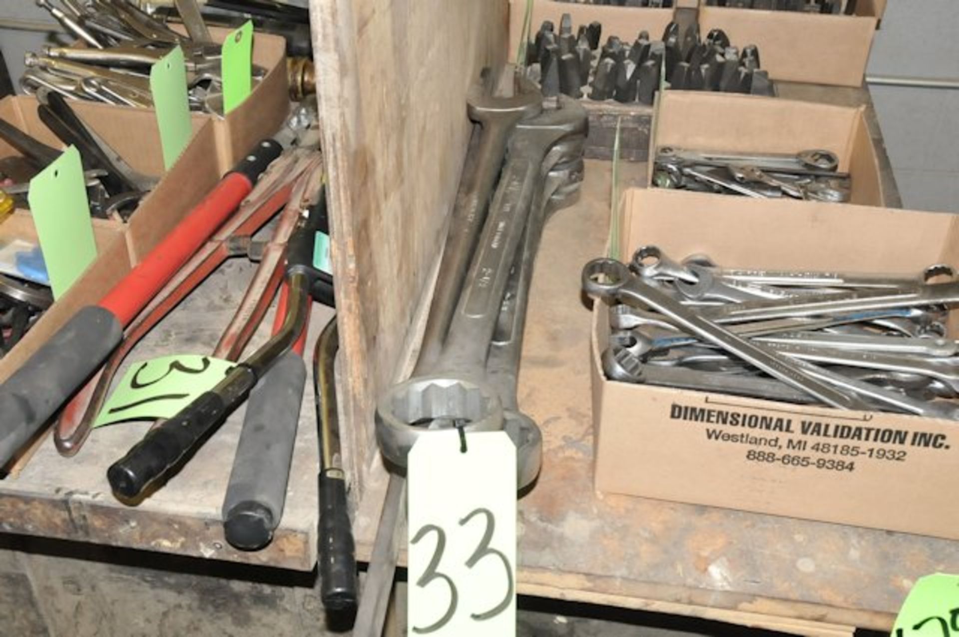 Lot-Large Mechanic Wrenches