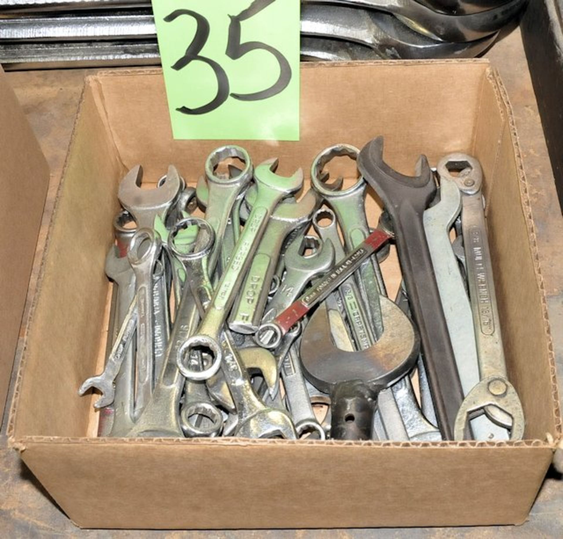 Lot-Small Mechanics Wrenches in (1) Box