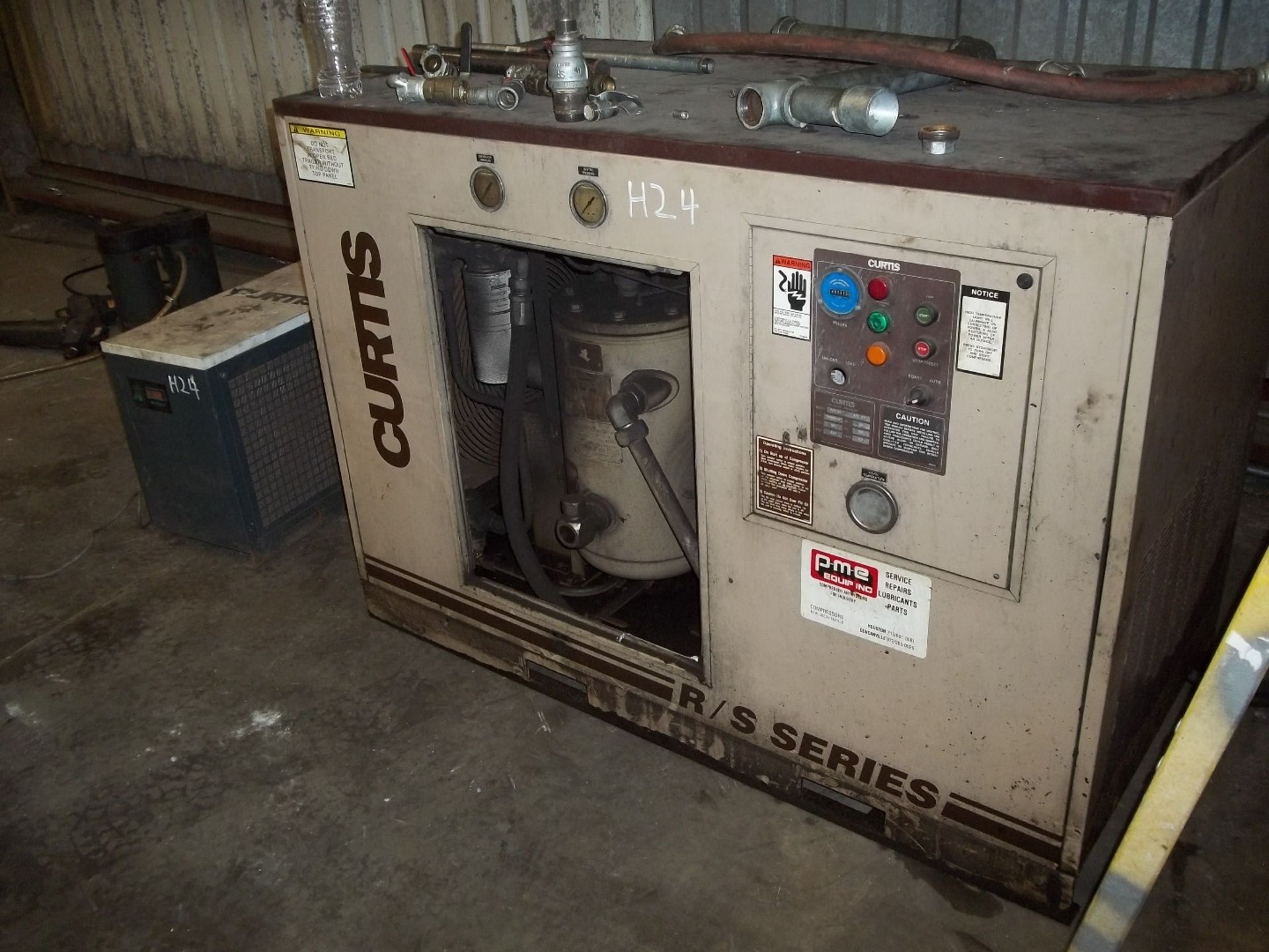 Curtis Air compressor and dryer - Image 7 of 8