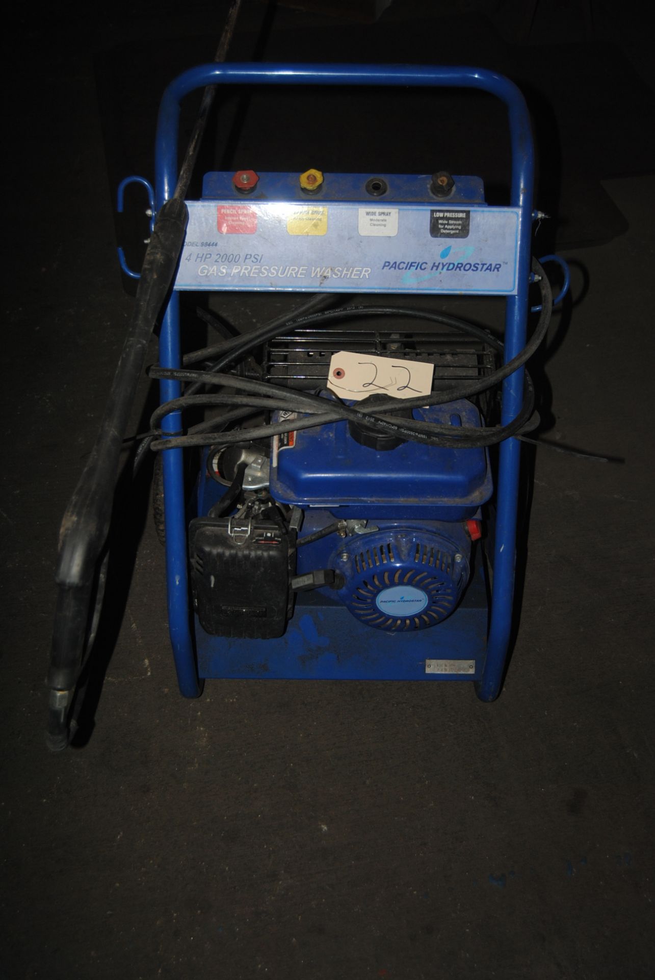 Pacific Hydrostar Gas Pressure Washer - Image 2 of 2