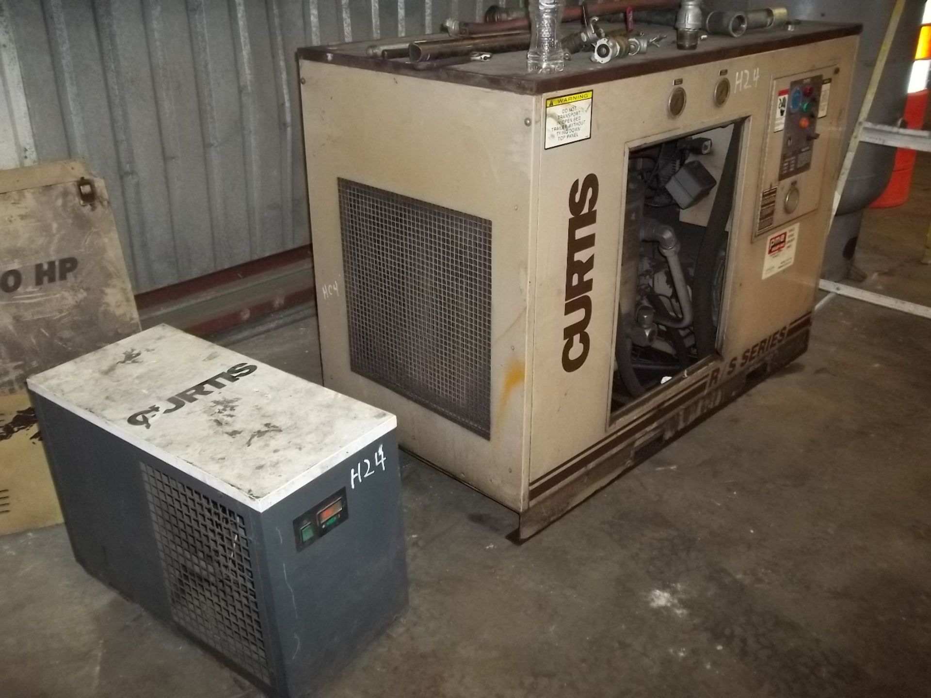 Curtis Air compressor and dryer - Image 8 of 8