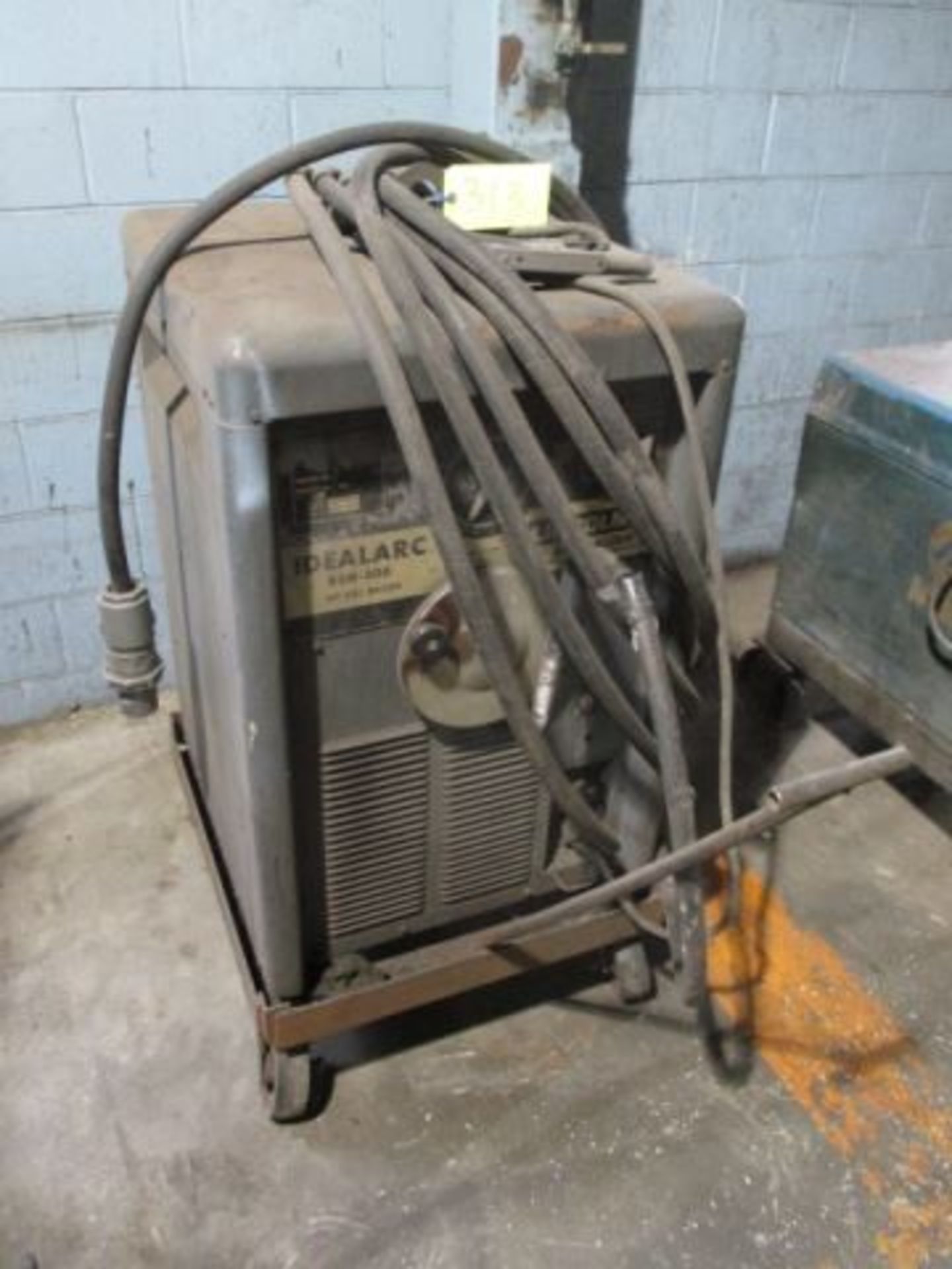 Lincoln Electric Model Idealarc TIG-300/300 Arc Welder S/N AC-585057 (1984); Cart Mounted - Image 3 of 5