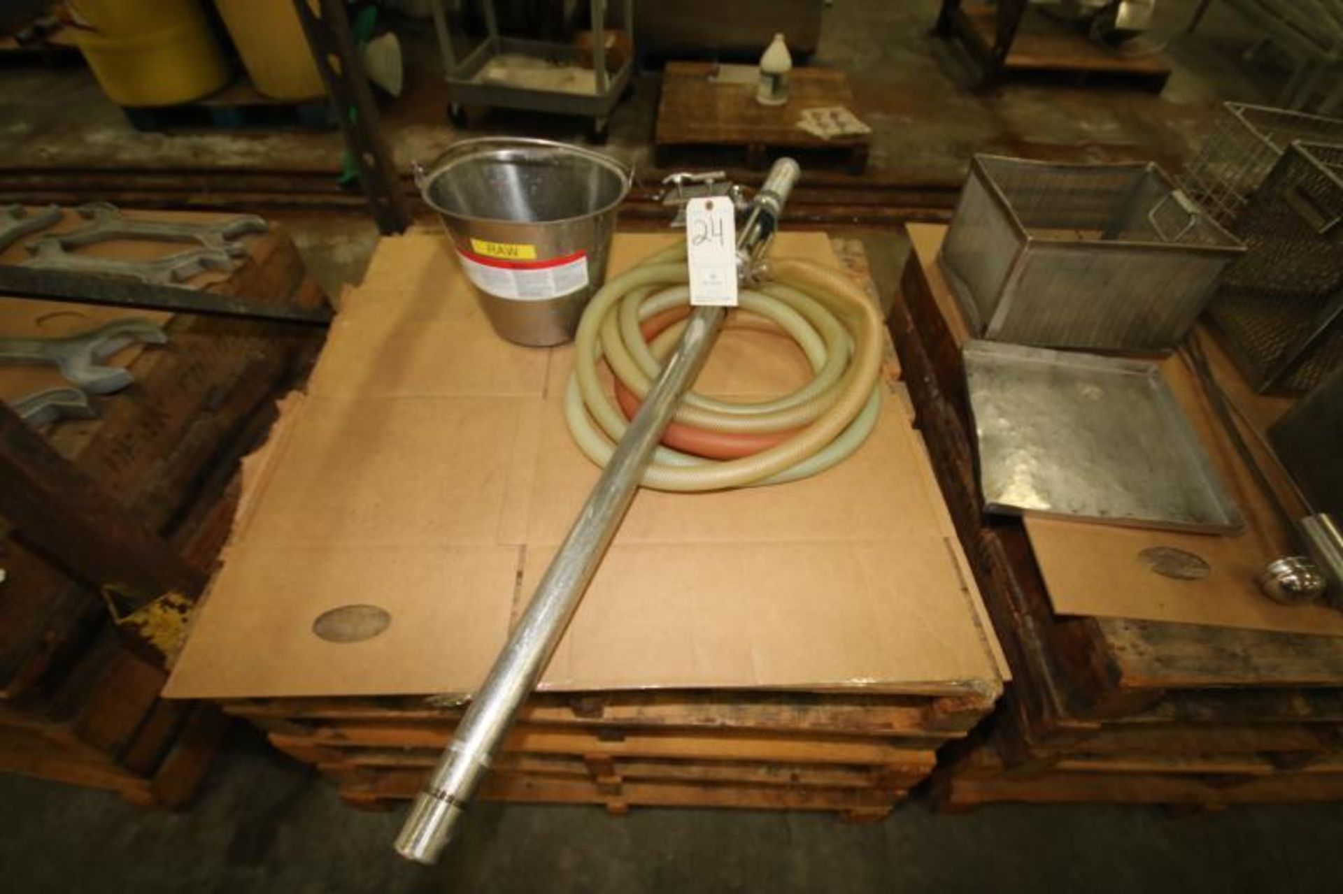 Graco Type Pneumatic Sanitary Barrel Pump with Hose