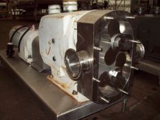 G&H 7-1/2 HP Skid Mounted Positive Displacement Pump, Model 822, S/N 95-1-479LA, 1730 RPM, 4"