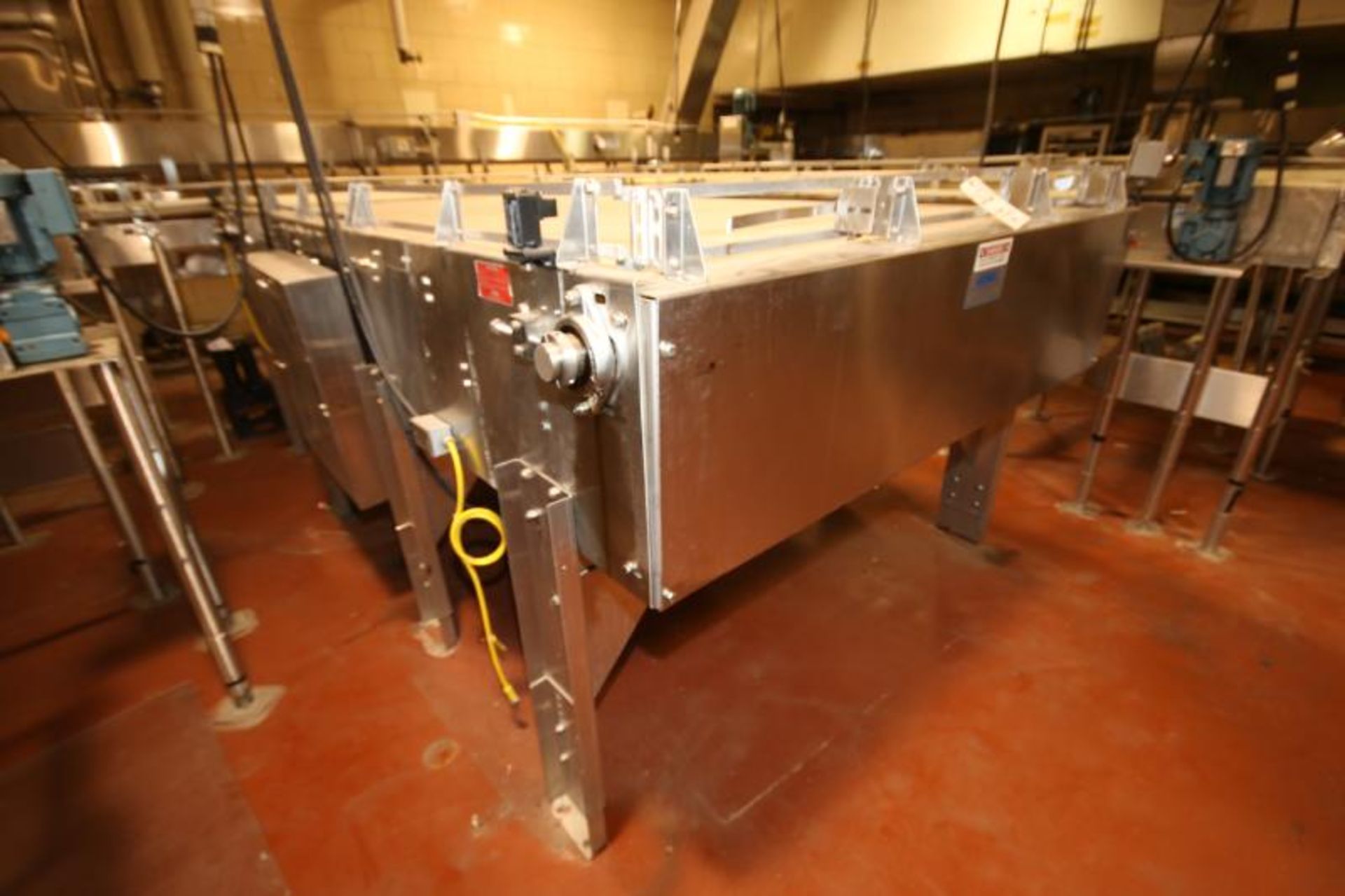 2000 Ambec 16 ft. L x 6 ft W Bi Directional All
S/S Bottle Accumulation Table with SEW Drive ( - Image 3 of 5