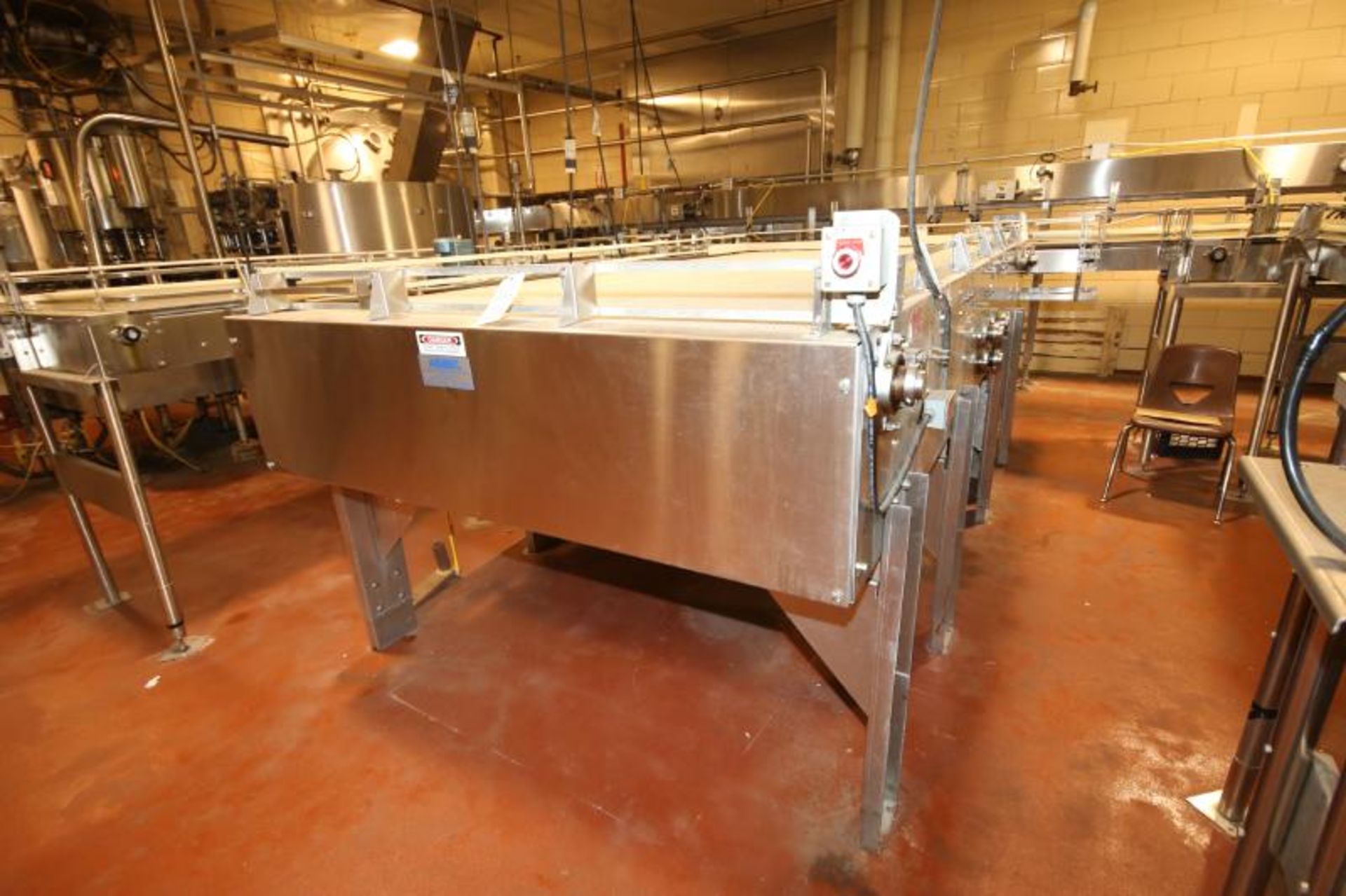 2000 Ambec 16 ft. L x 6 ft W Bi Directional All
S/S Bottle Accumulation Table with SEW Drive ( - Image 2 of 5