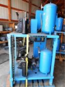 Tyler R22 Packaged Compressor Skid, 20 HP, 3 Ph, Complete with Control and Cooling Fans (LOCATED