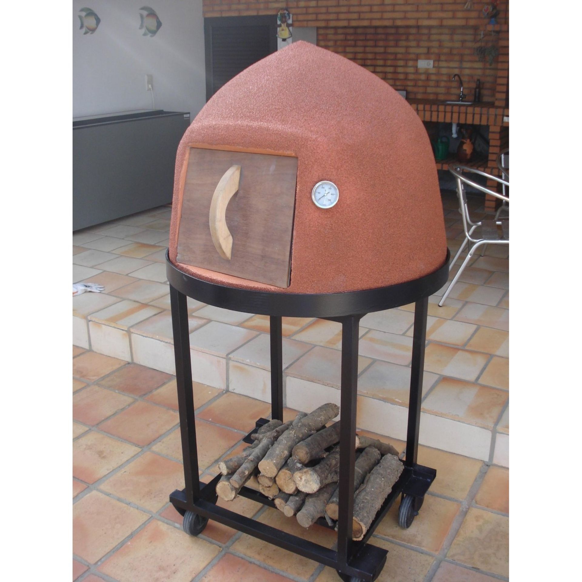 Beehive Wood Fired Pizza Oven, Insulated Construction, 27.5" Interior diameter, 35" Exterior - Image 2 of 7
