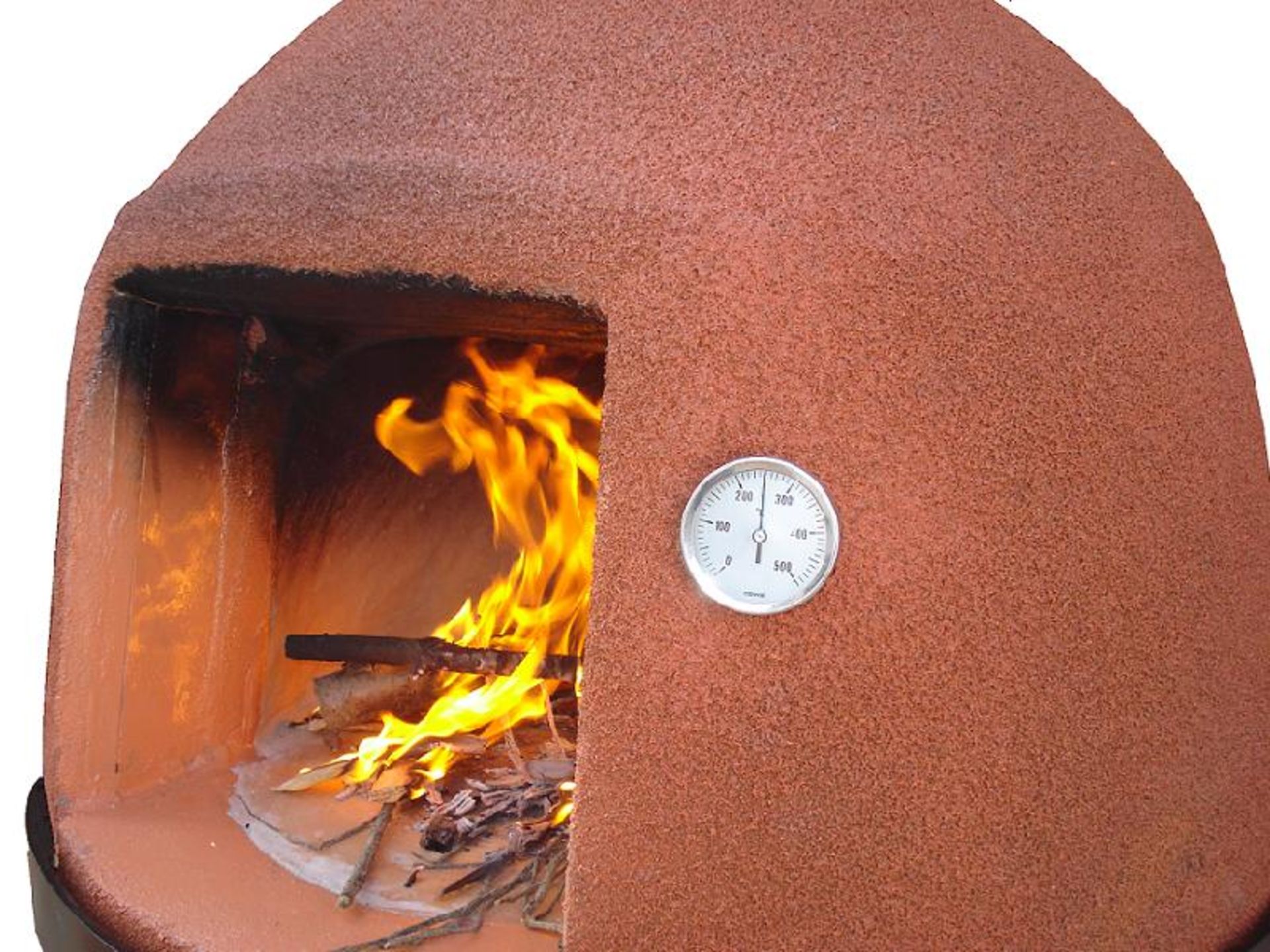 Beehive Wood Fired Pizza Oven, Insulated Construction, 27.5" Interior diameter, 35" Exterior - Image 5 of 7