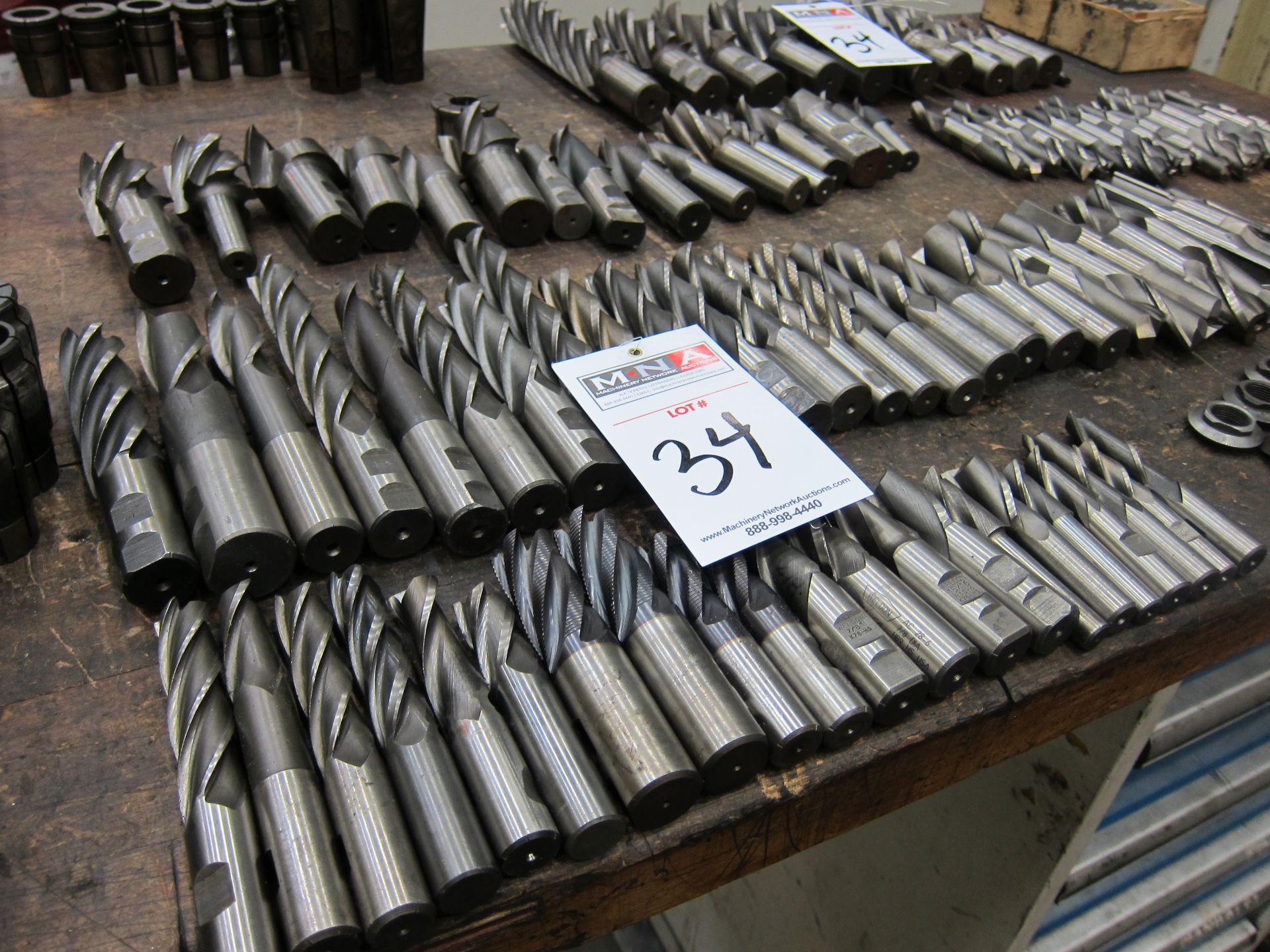 LARGE LOT OF  HS ENDMILLS, Located at 130 Parkway West, Duncan SC 29334