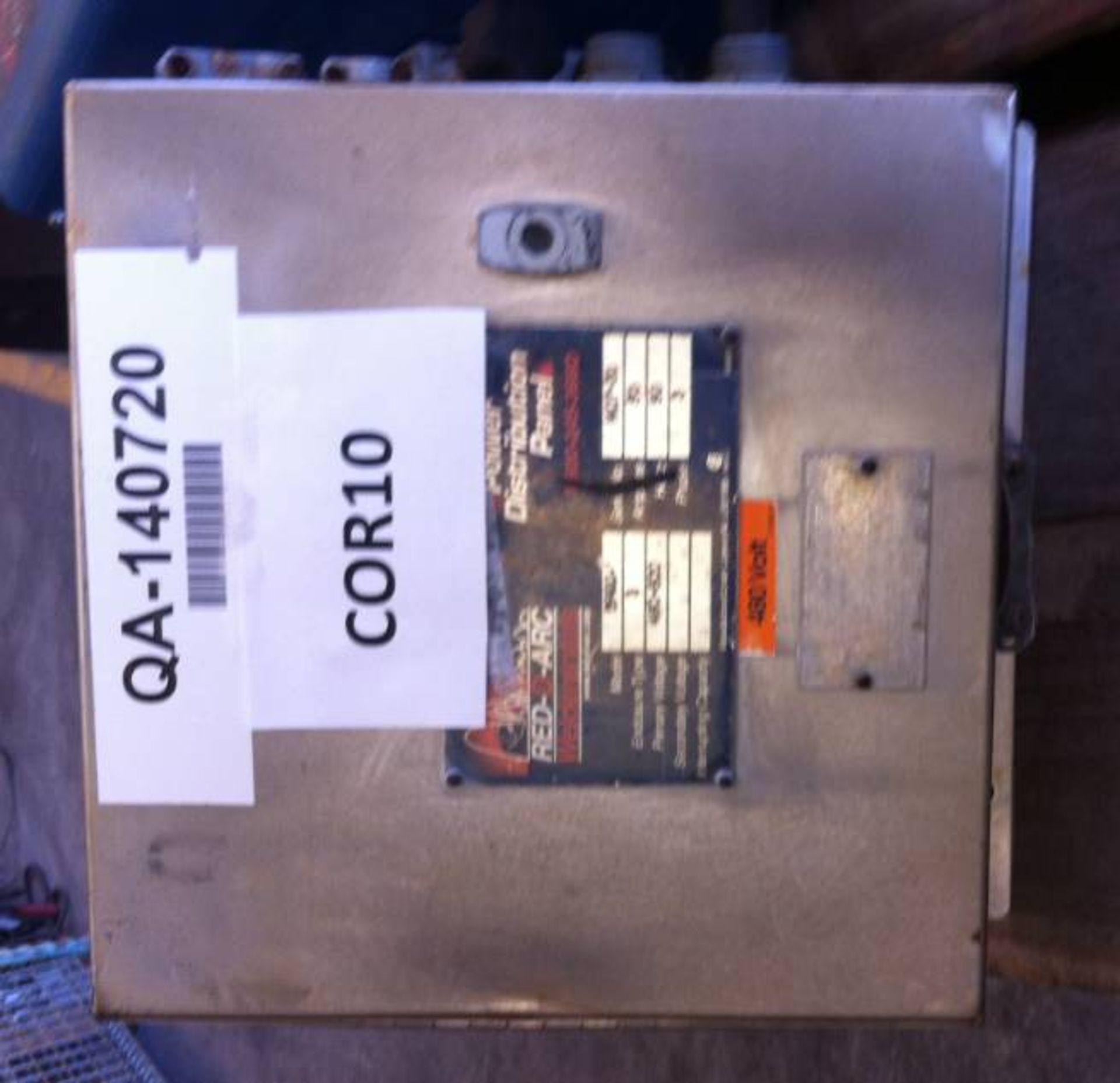 2000 RED-D-ARC RDP60 DP60 splitter box, 2 x 30 Amp breakers