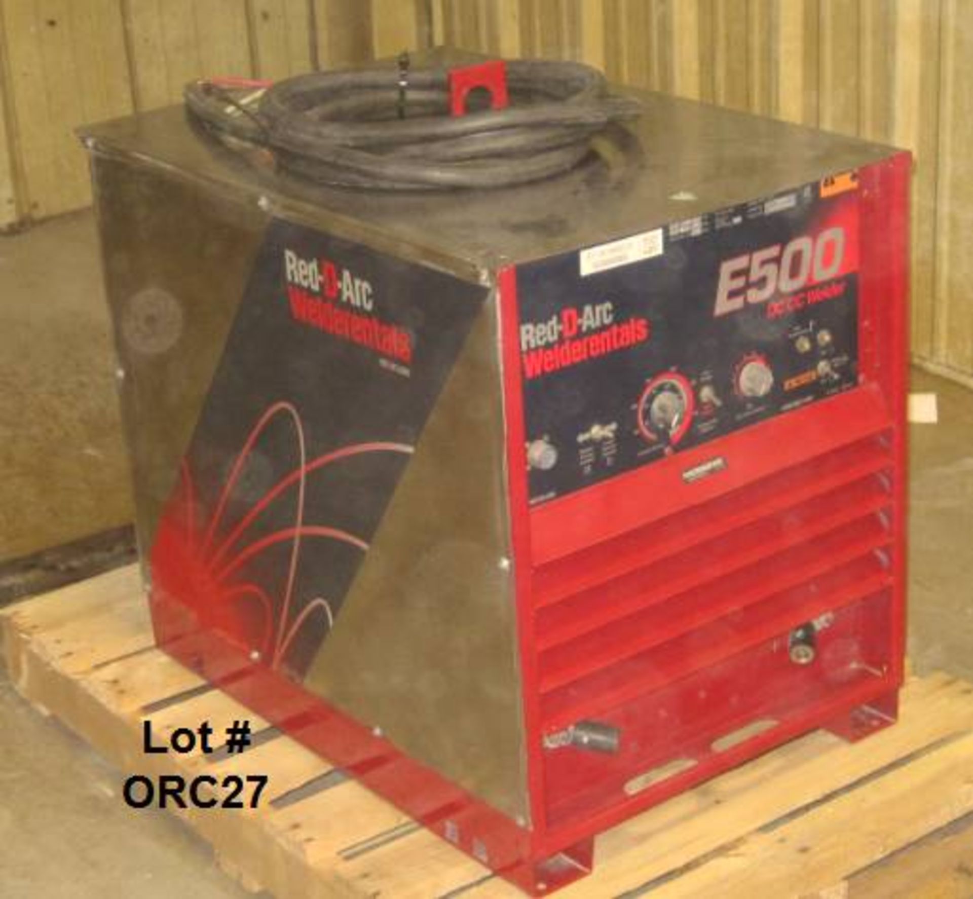 1999 LINCOLN RLK1286 E500 electric welder (R3R500)