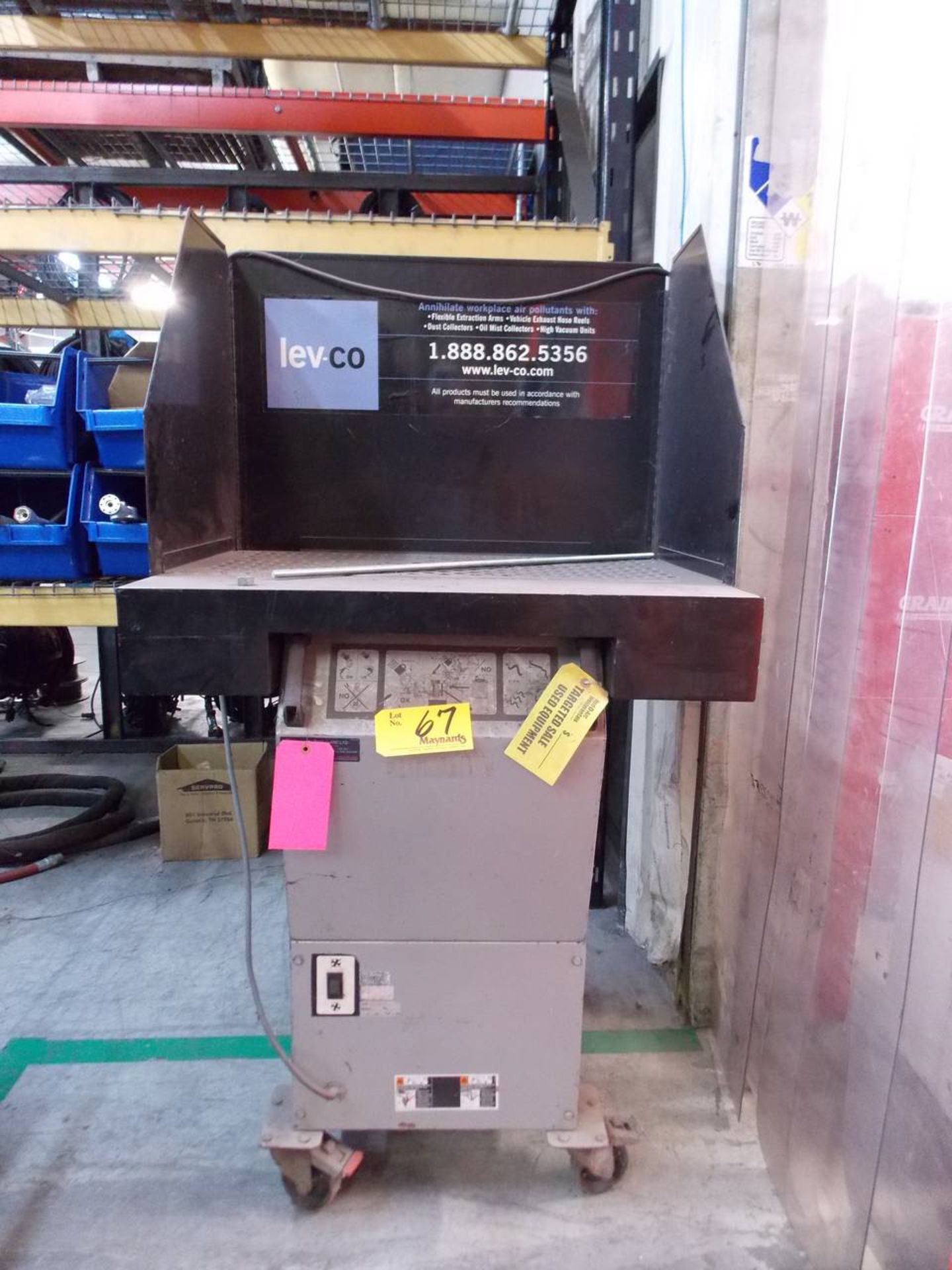 Weld Station Fume Extractor