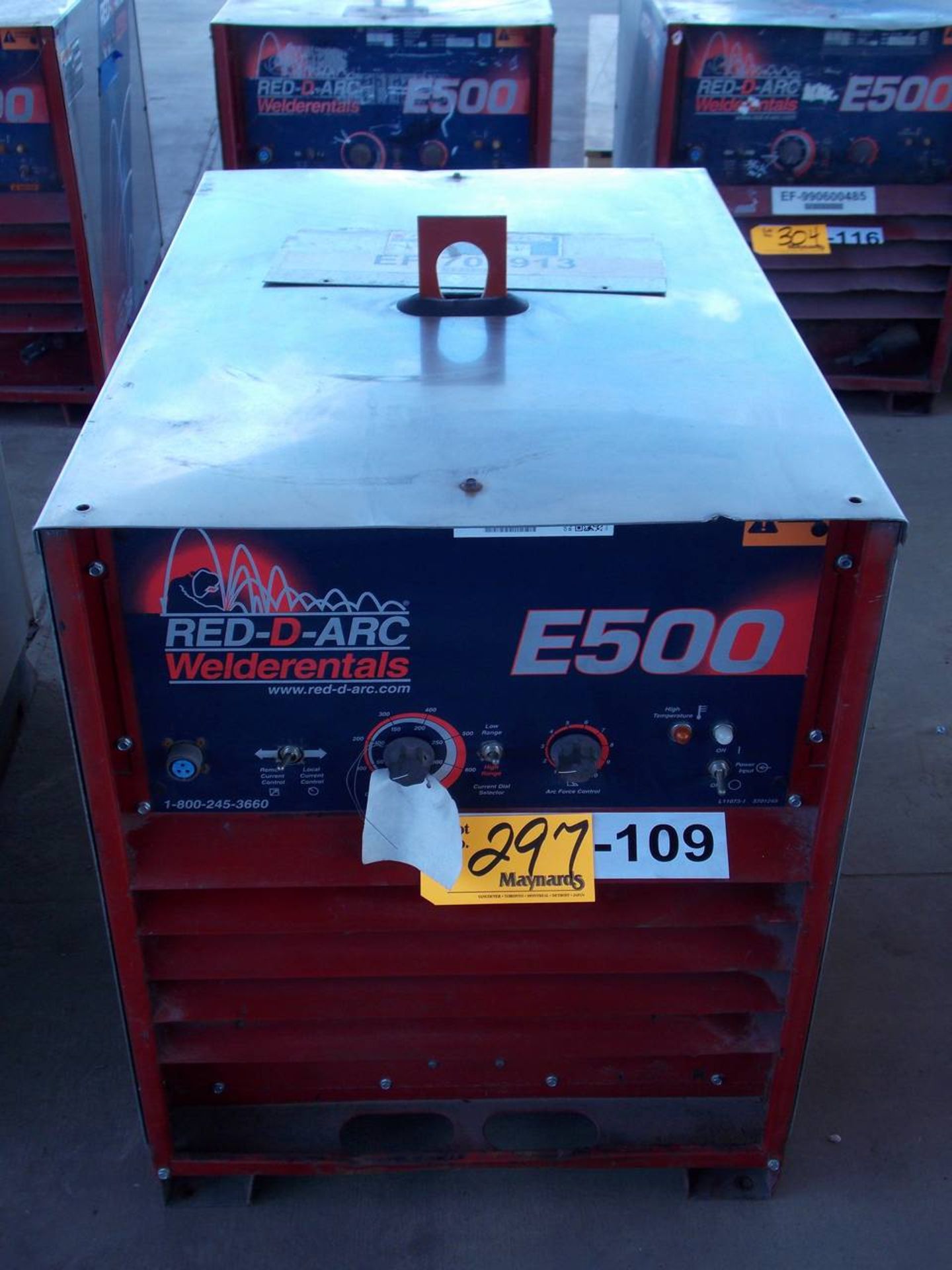 Lincoln Electric RLK1286 E500 electric welder (R3R500)