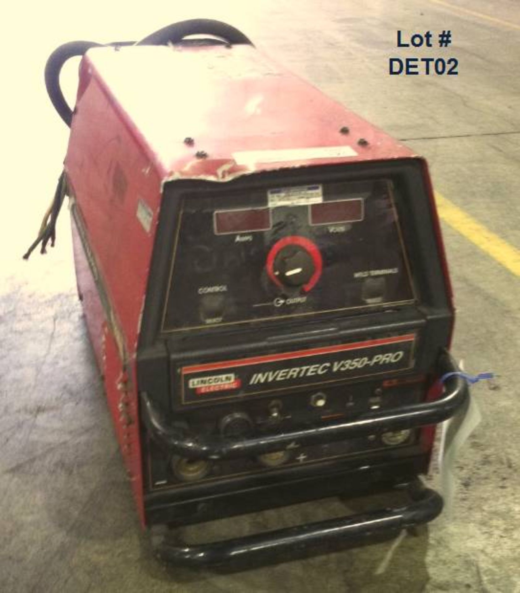 2006 LINCOLN REX350IP EX350i cc/cv inverter welder w/pulse