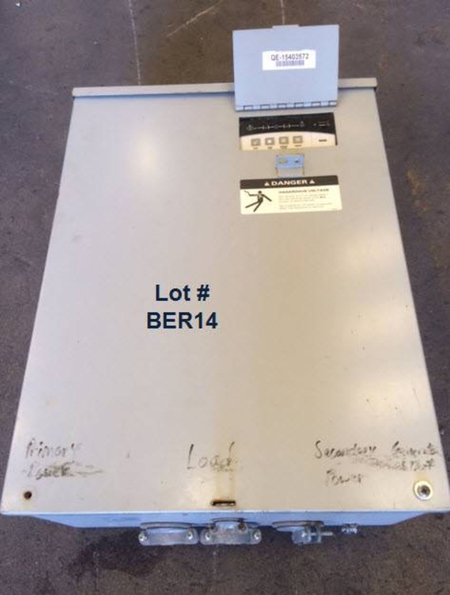 2008 MMD RDPAT3 AT3 Automatic transfer switch