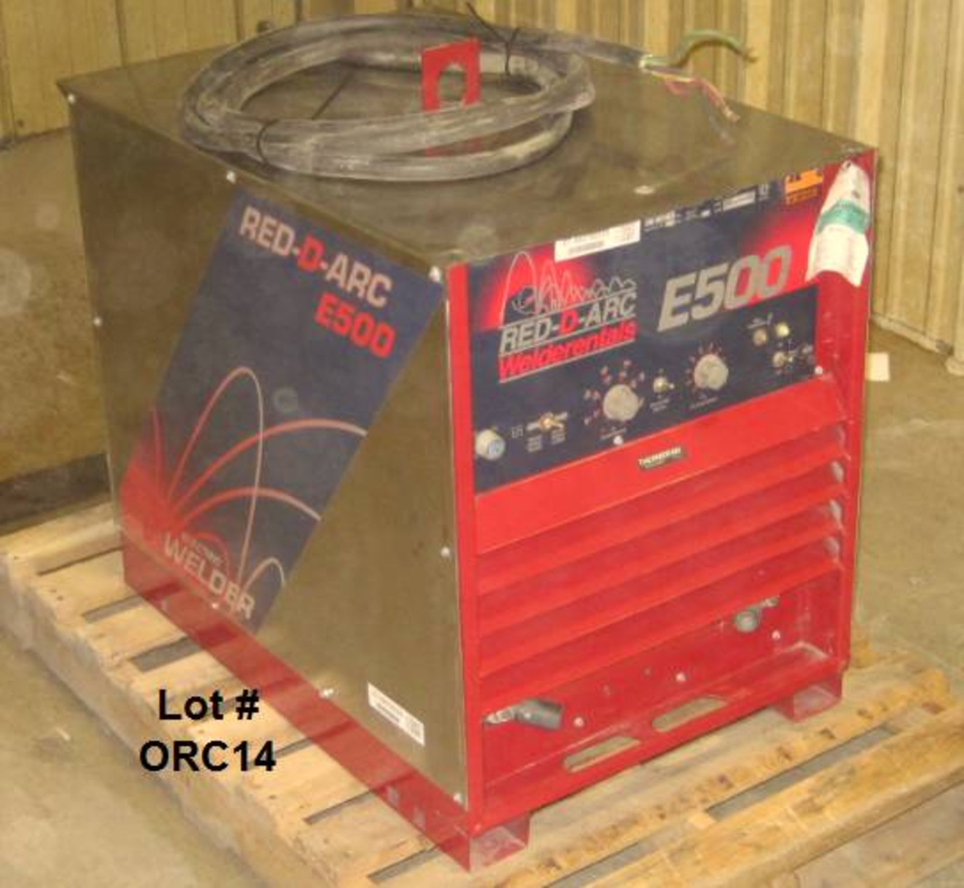 1998 LINCOLN RLK1286 E500 electric welder (R3R500)