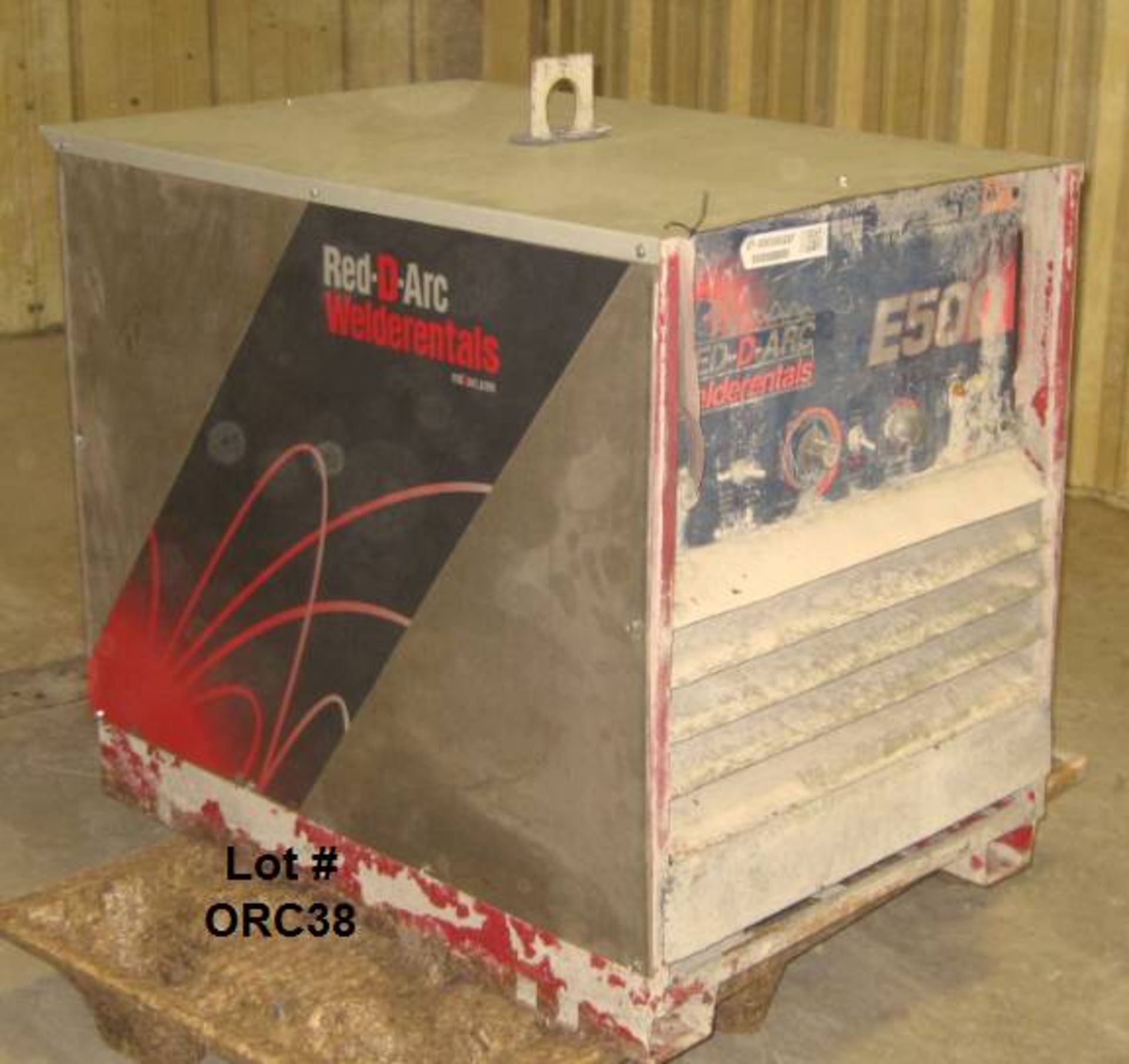 2000 LINCOLN RLK1286 E500 electric welder (R3R500)
