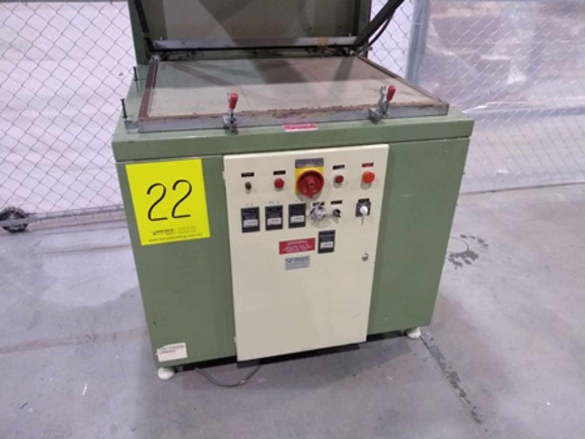 Visual Thermoforming model CT3036 skin packager, S/N CT3495, 220V, 3PH, 60HZ, 27.5x35 inch... - Image 2 of 22