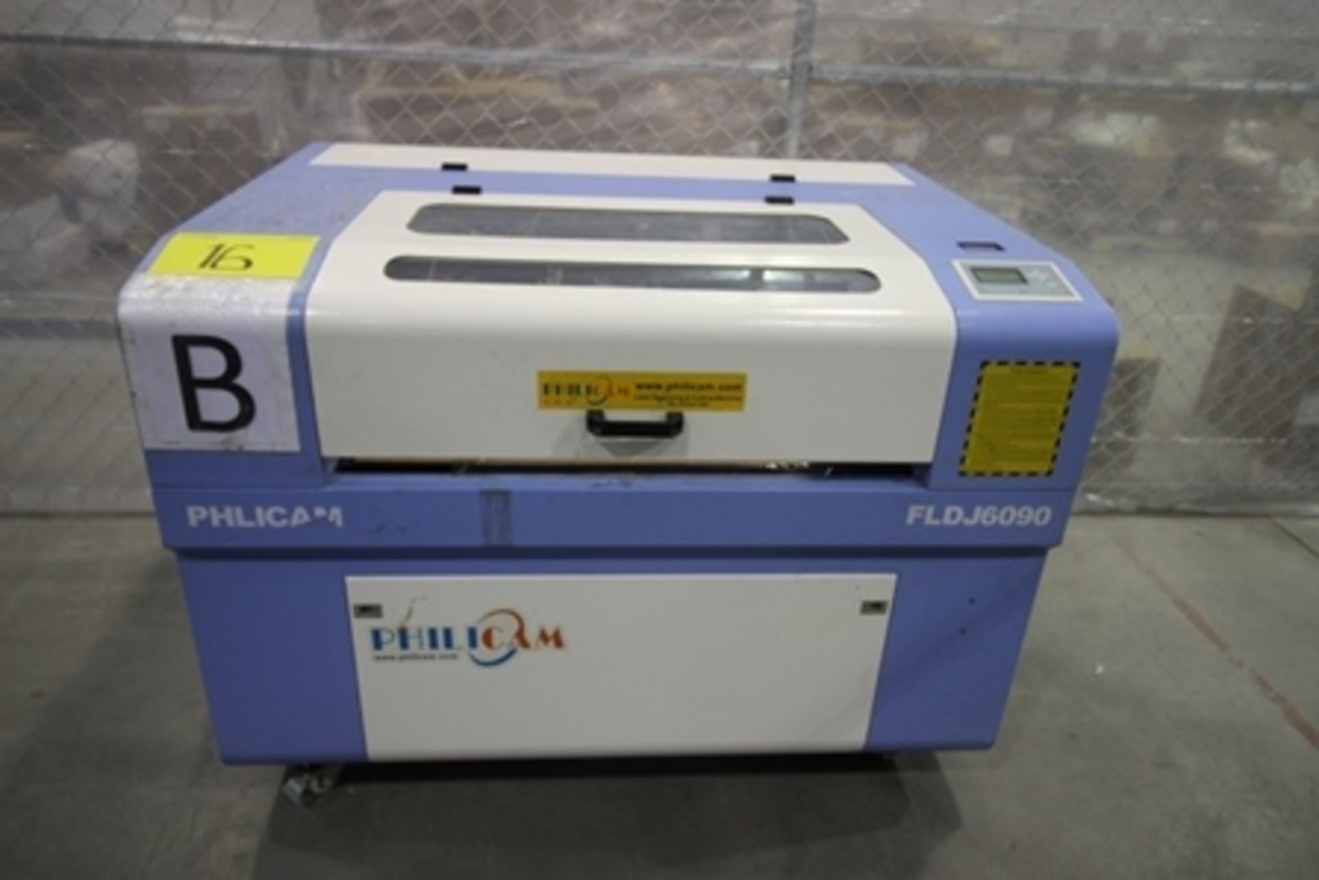 Phillican CO2 laser engraver and cutting machine, model 6090.