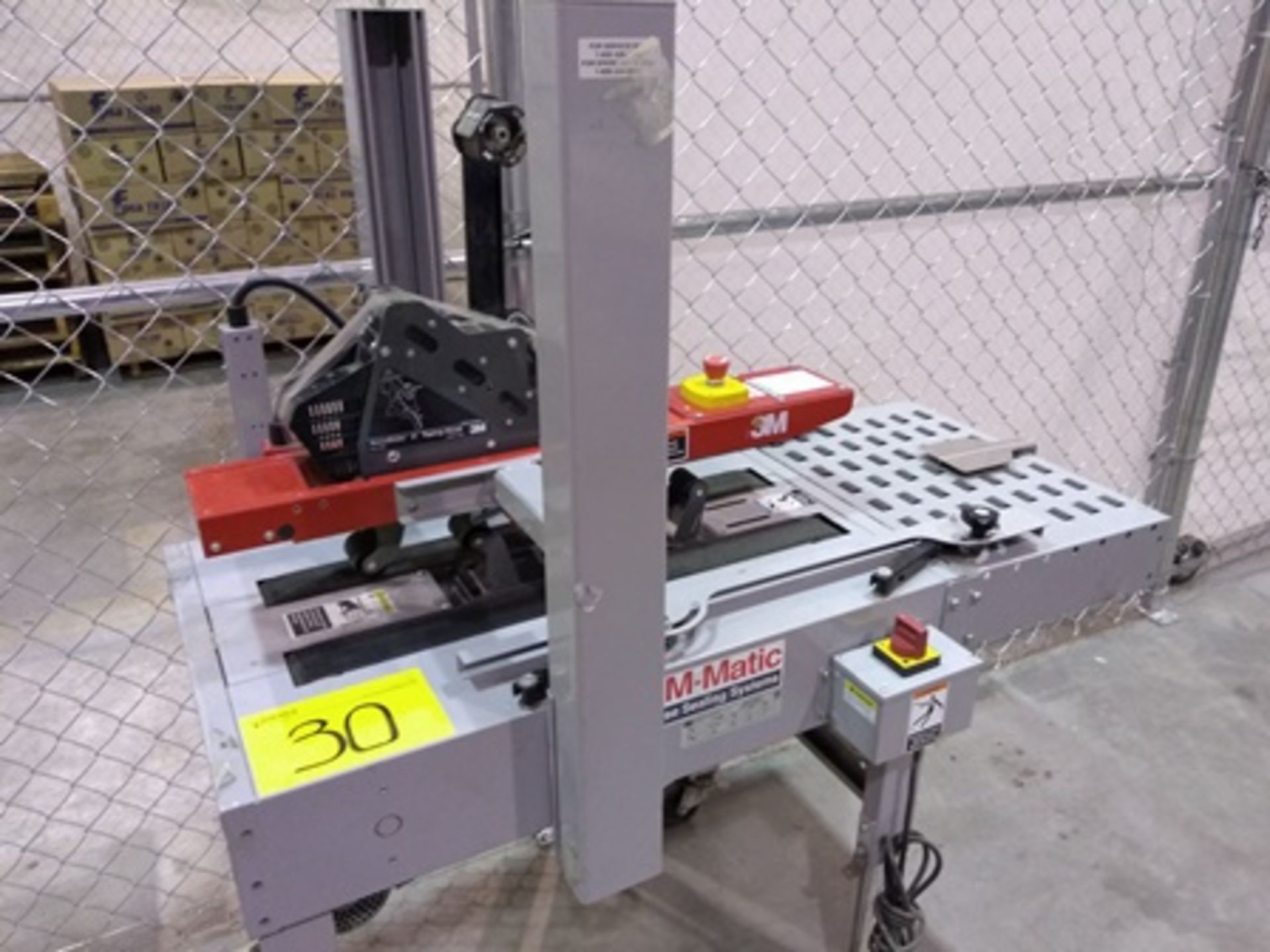 3M-Matic Case Sealing Systems, carton sealing machine mod. A20, serial number 51032, year 2014 … - Image 3 of 18