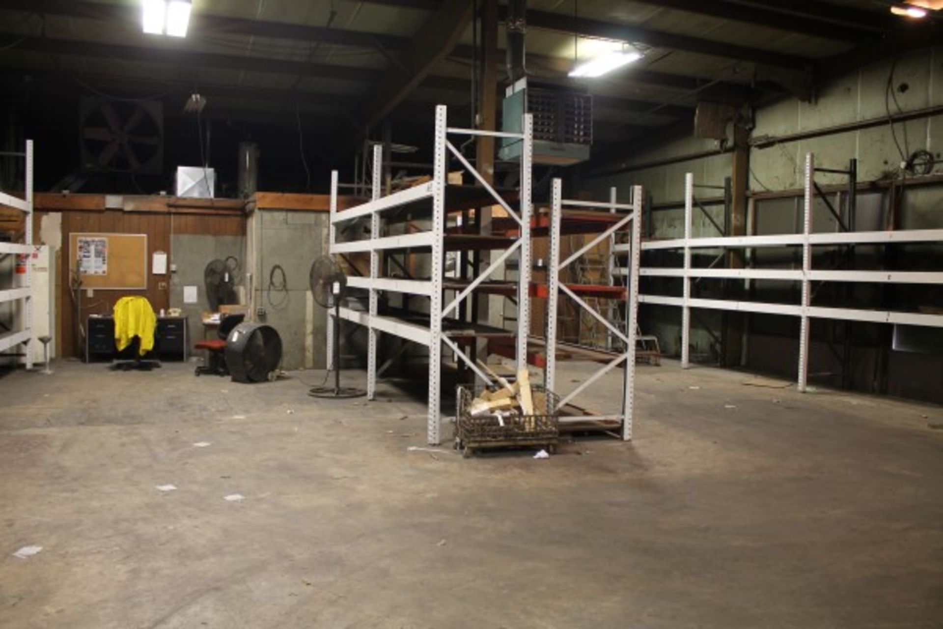 Remainign Contents of Shipping Bay, Pallet Rack and Metal Shelving - Image 2 of 4