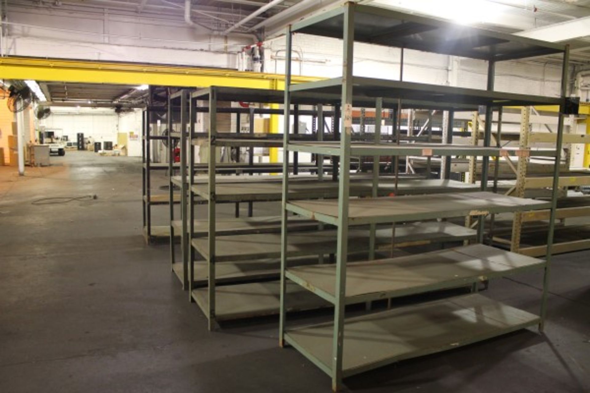 Lot of Steel Shelving - Image 2 of 2