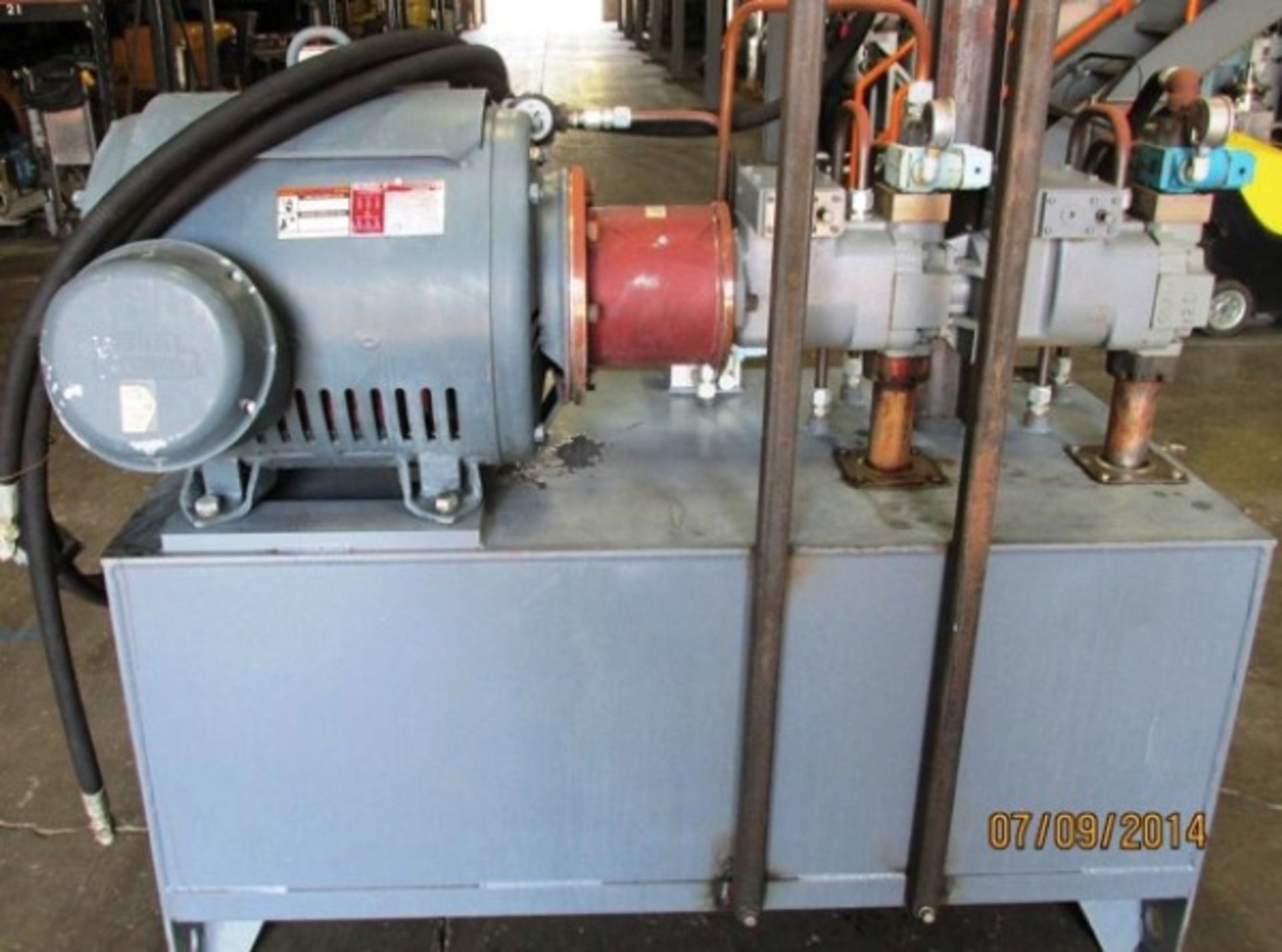 Lot 22: Hydraulic & Air Controls MDL. 050290RF Hydraulic Unit, 100 HP, S/N 1594 – Uninstalled