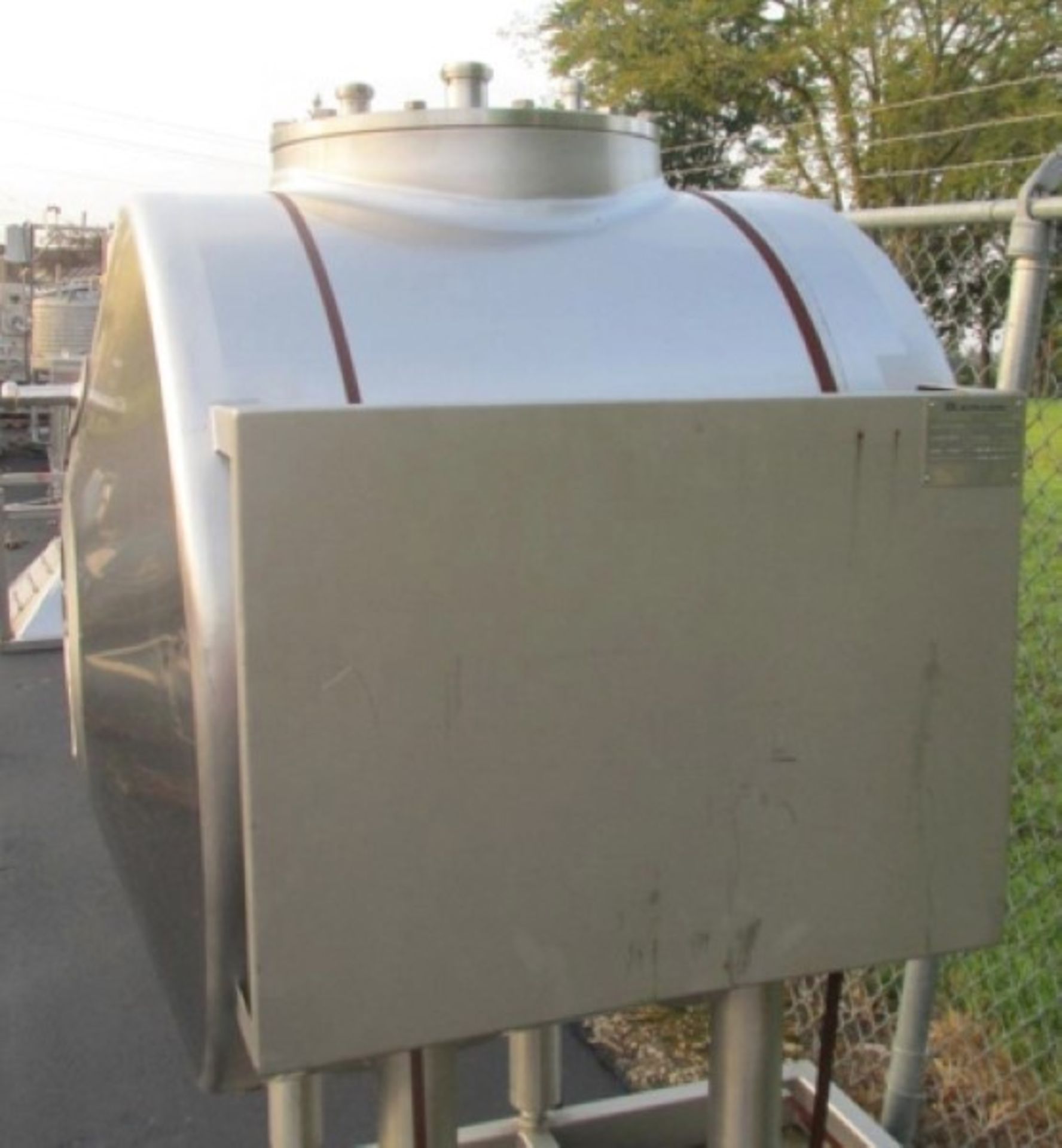 Lot 27: Alfa Laval Aseptic Tank, 600 Liter, S/N 31802-353 – Uninstalled Located in Marysville,