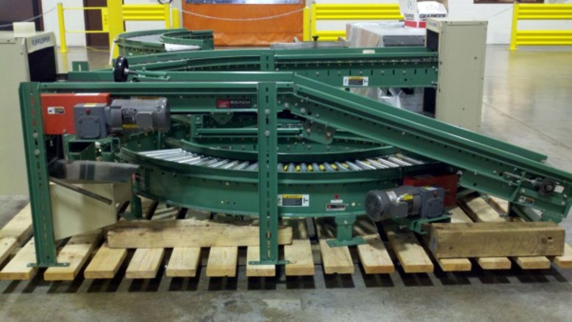 Lot 13: Roach Case Flipper 93” x 120” Skids, 480V, 25 Cases/Min – Uninstalled and Located in Eau - Image 2 of 4