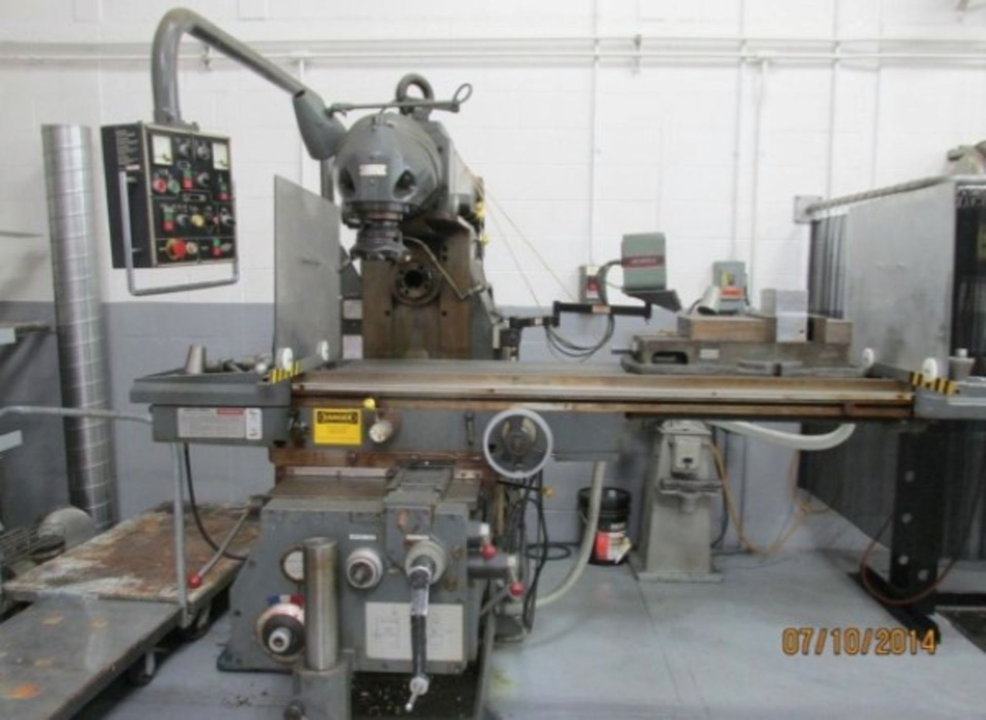 Lot 21: Lagun FCM-1800 Knee Mill – Uninstalled Located in Marysville, OH - Plant to Load on Buyers