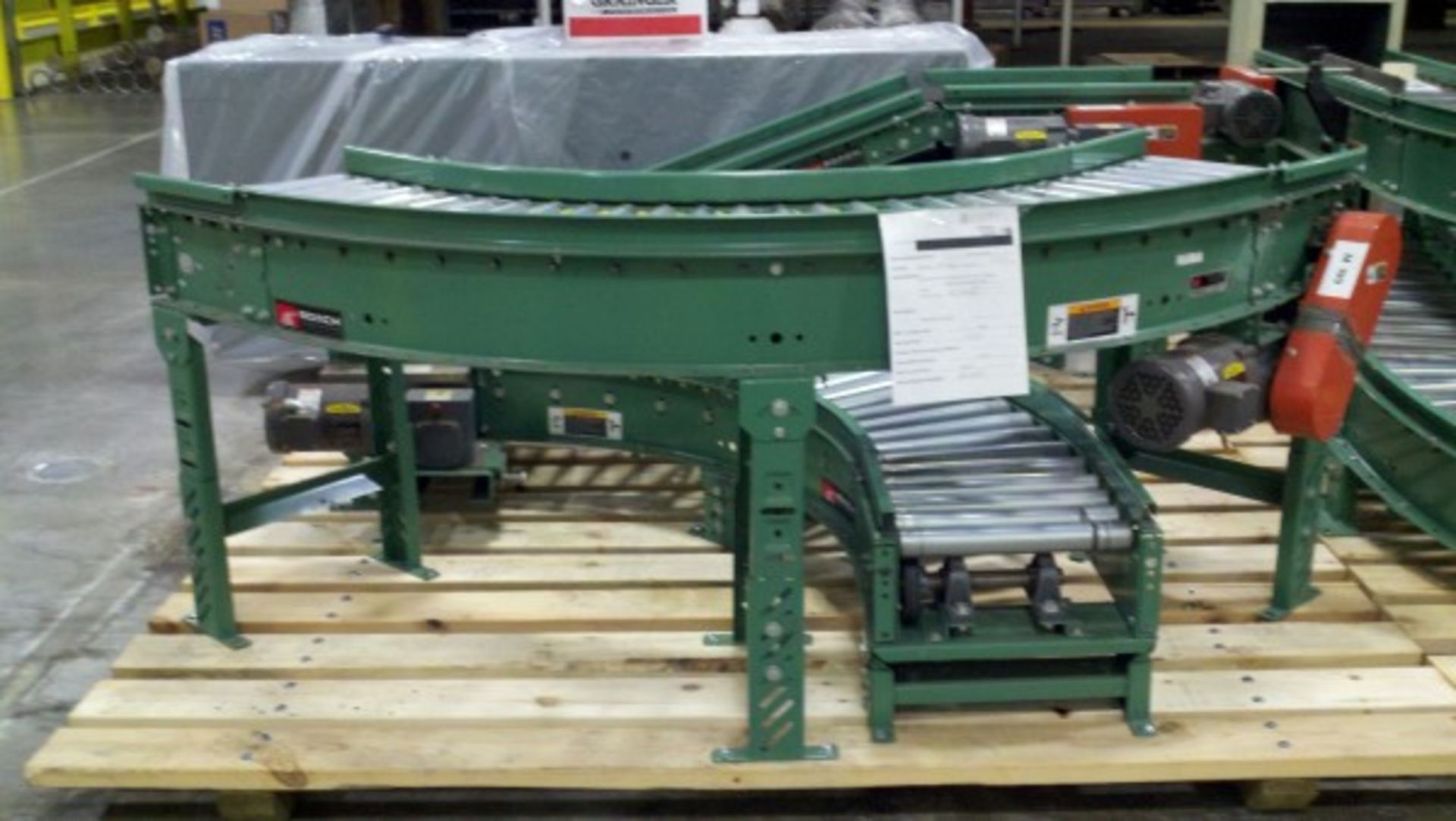 Lot 13: Roach Case Flipper 93” x 120” Skids, 480V, 25 Cases/Min – Uninstalled and Located in Eau - Image 4 of 4