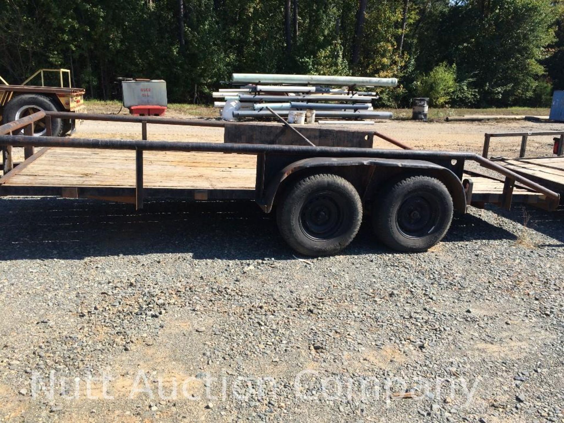 16' Tandem Axle Bumper Pull Utility Trailer Bill of Sale Only