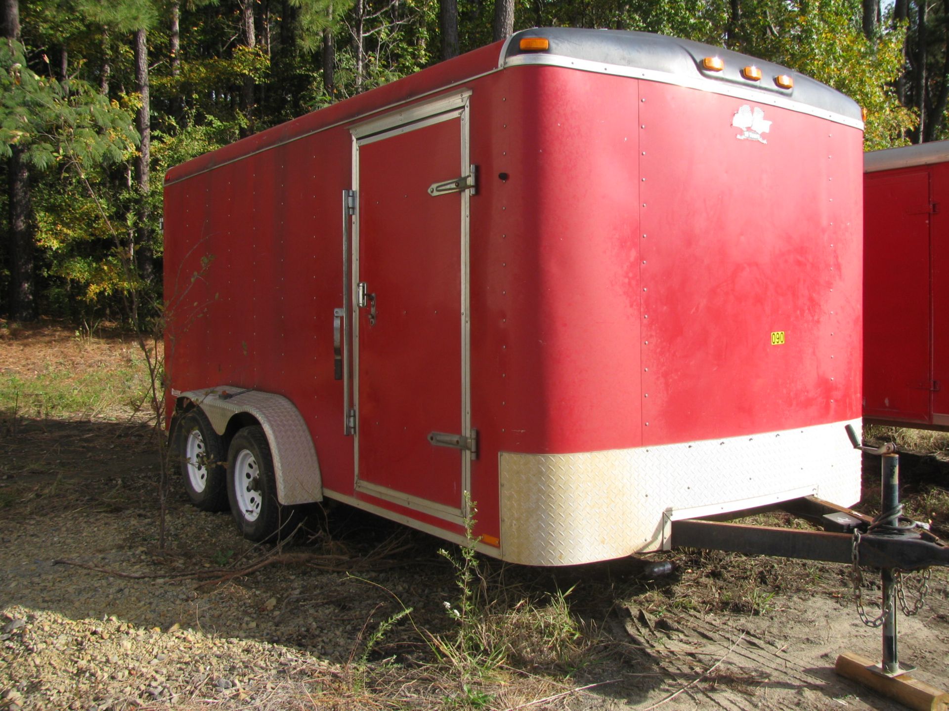 2007 Cargo Mate 16' Enclosed Trailer Vin# 5NHUBLY248Y057434, Mfg Forest River Inc