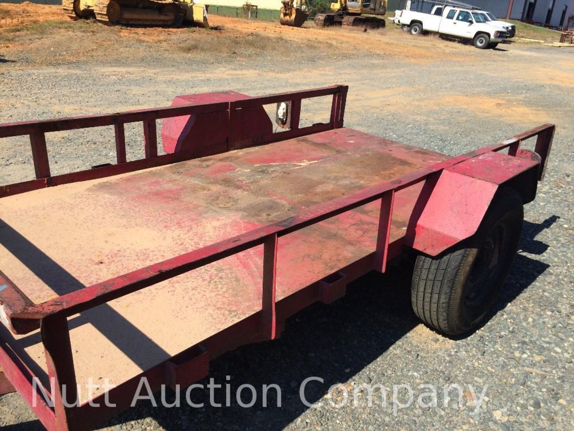 5' X 10' Single Axle Trailer W/Metal Floor Bill of Sale Only - Image 4 of 5