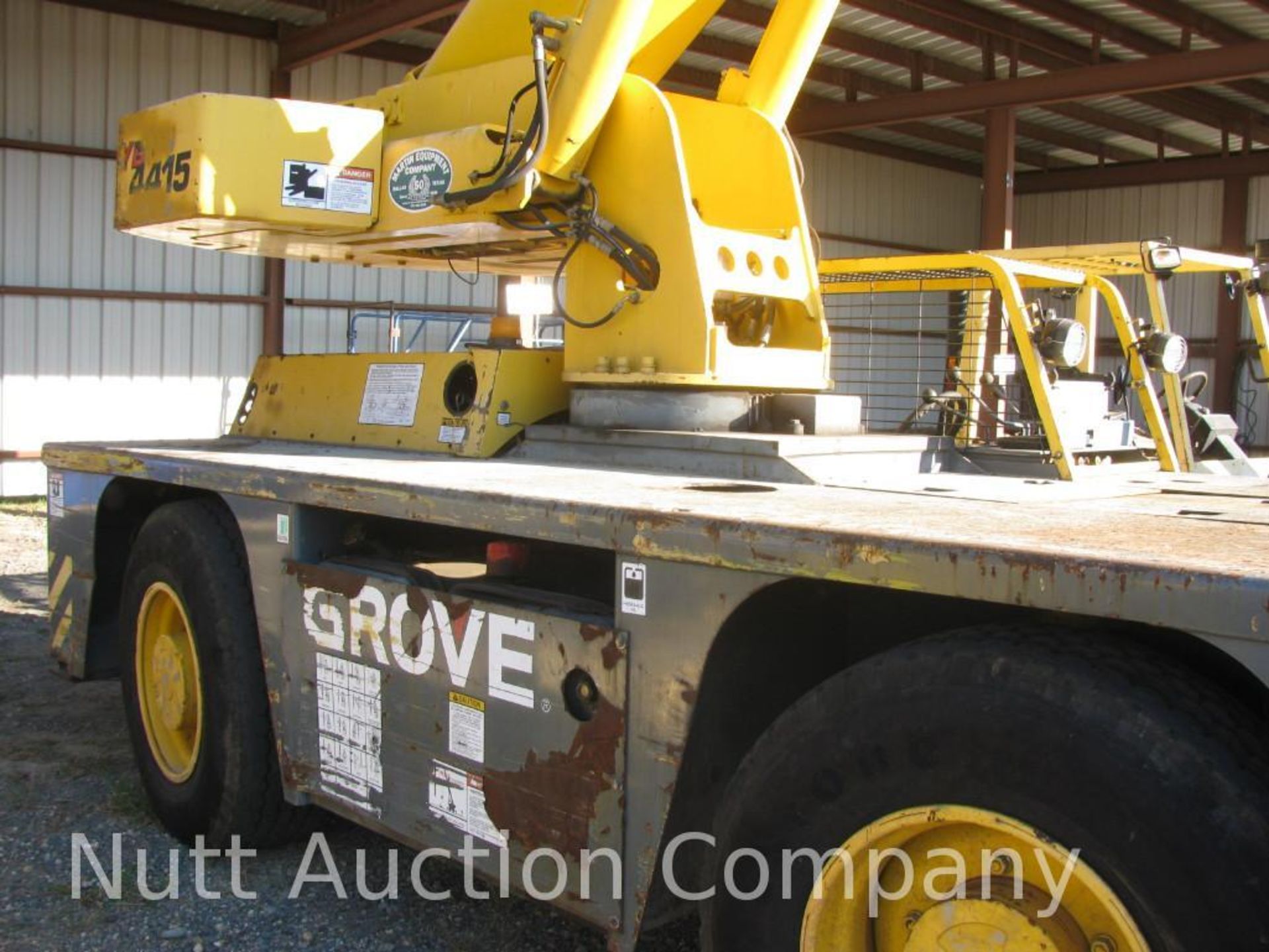 Grove YB4415 Carry Deck Crane Serial: 320094, Engine: Cummins Diesel, Hours: 1955, PAT DS 150