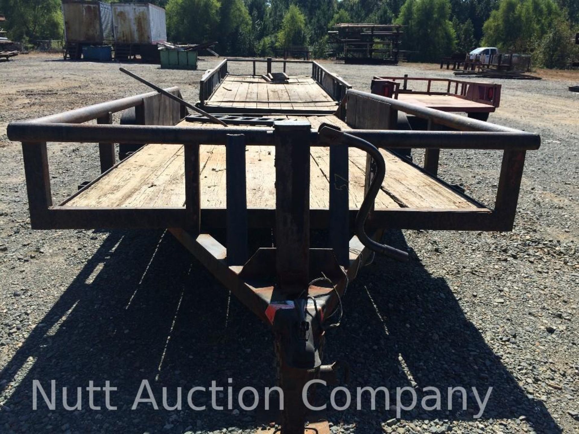 16' Tandem Axle Bumper Pull Utility Trailer Bill of Sale Only - Image 3 of 5