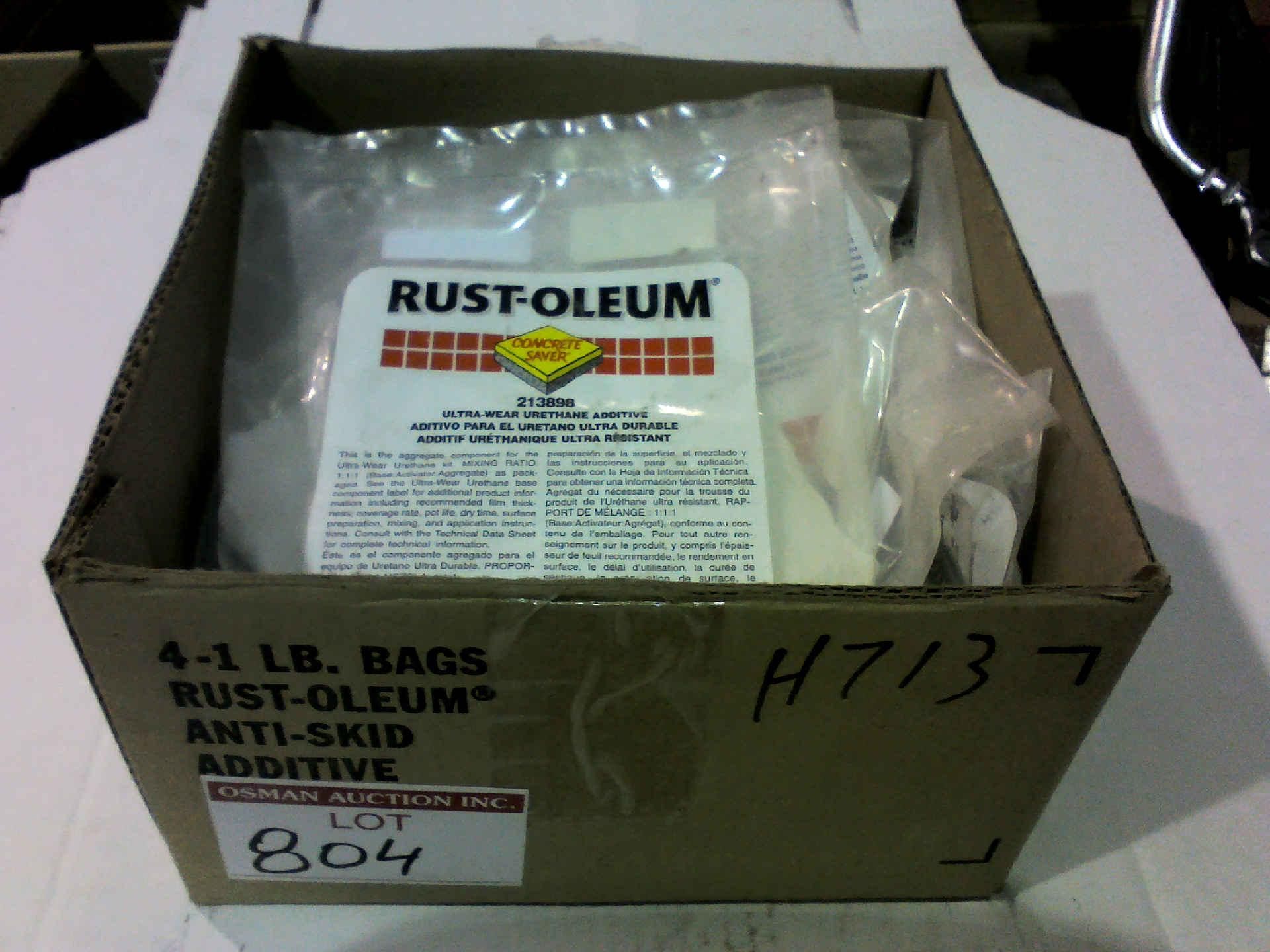 BOX OF RUSTOLEUM ANTI-SKID ADDITIVE