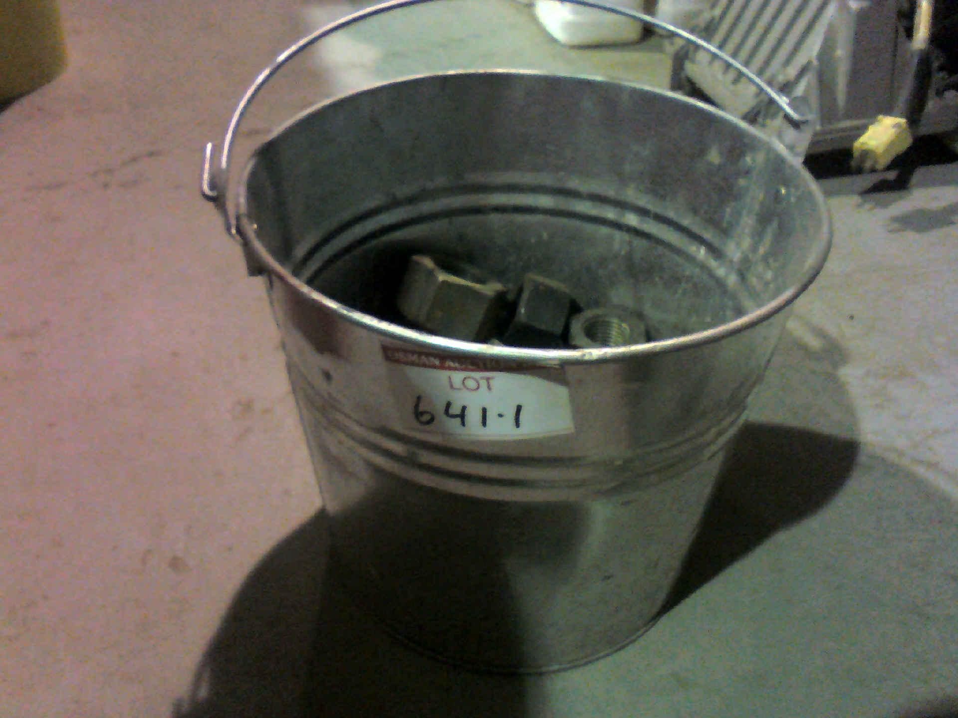 PAIL OF ASSORTED LARGE NUTS