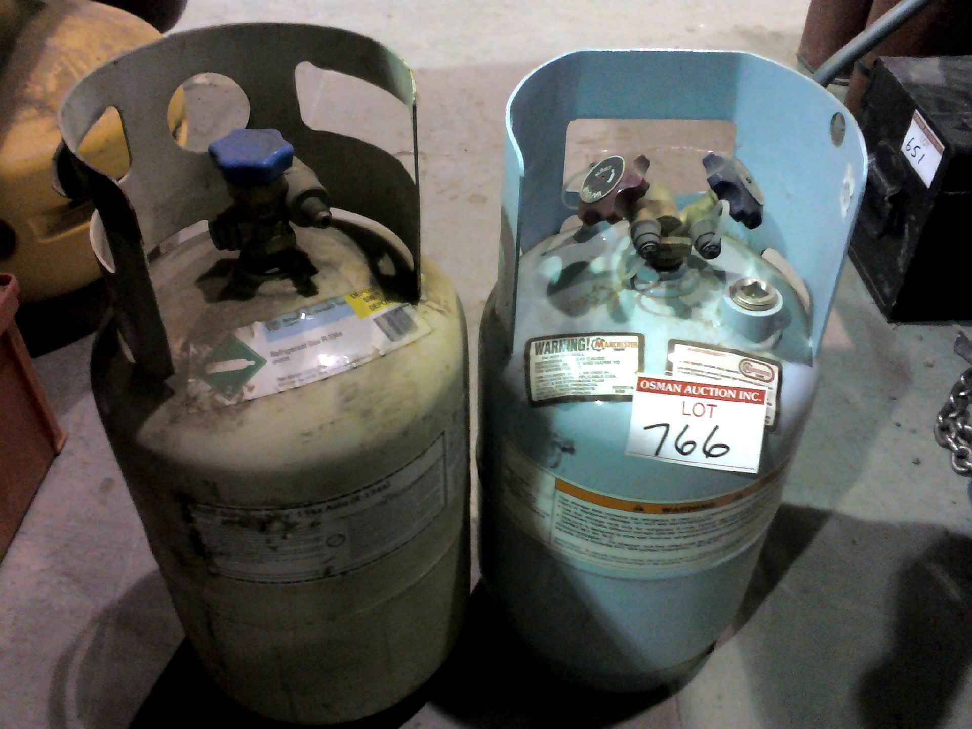 PAIR OF REFRIGERANT TANKS