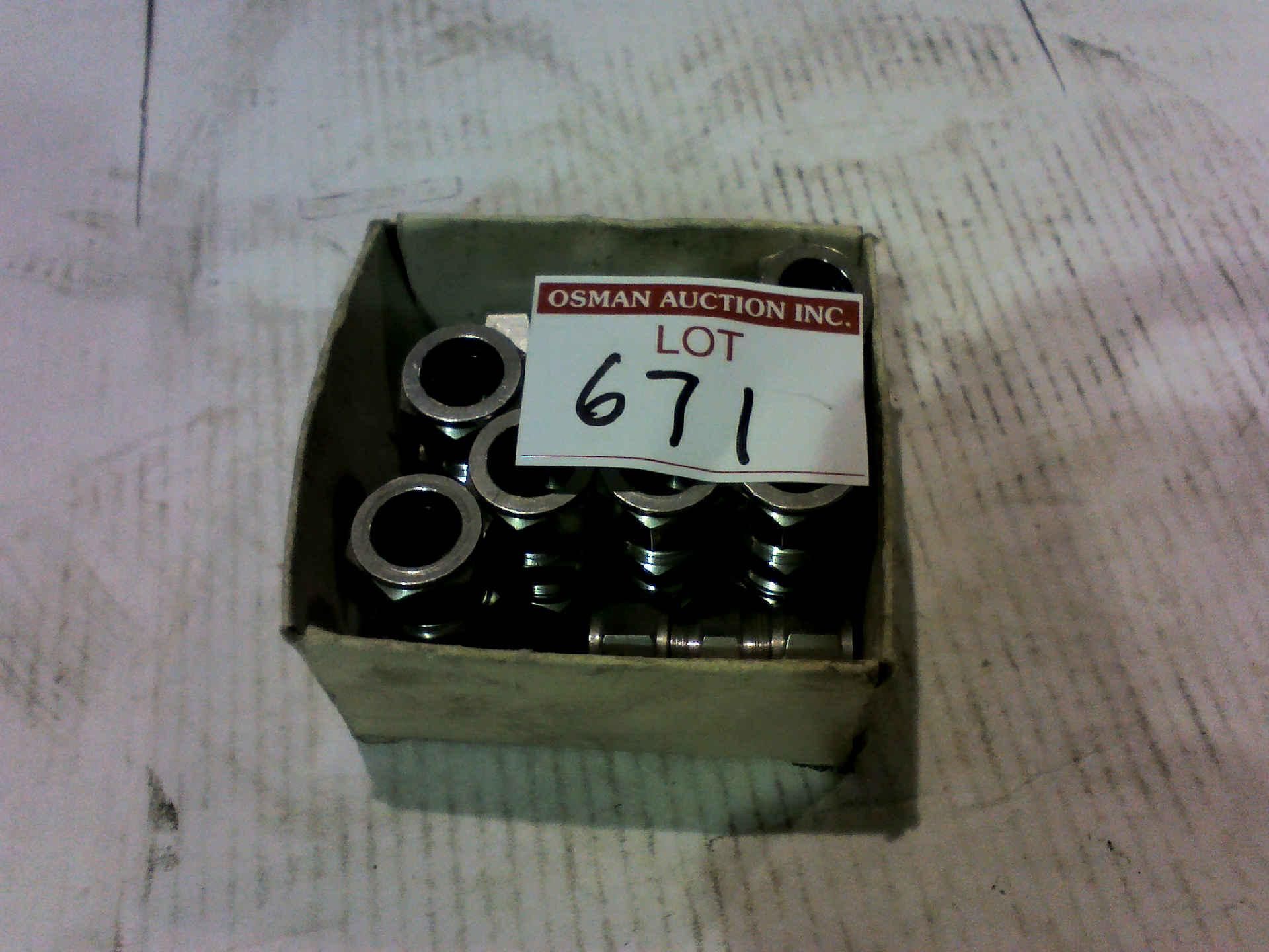 BOX OF 10 COMPRESSION FITTINGS