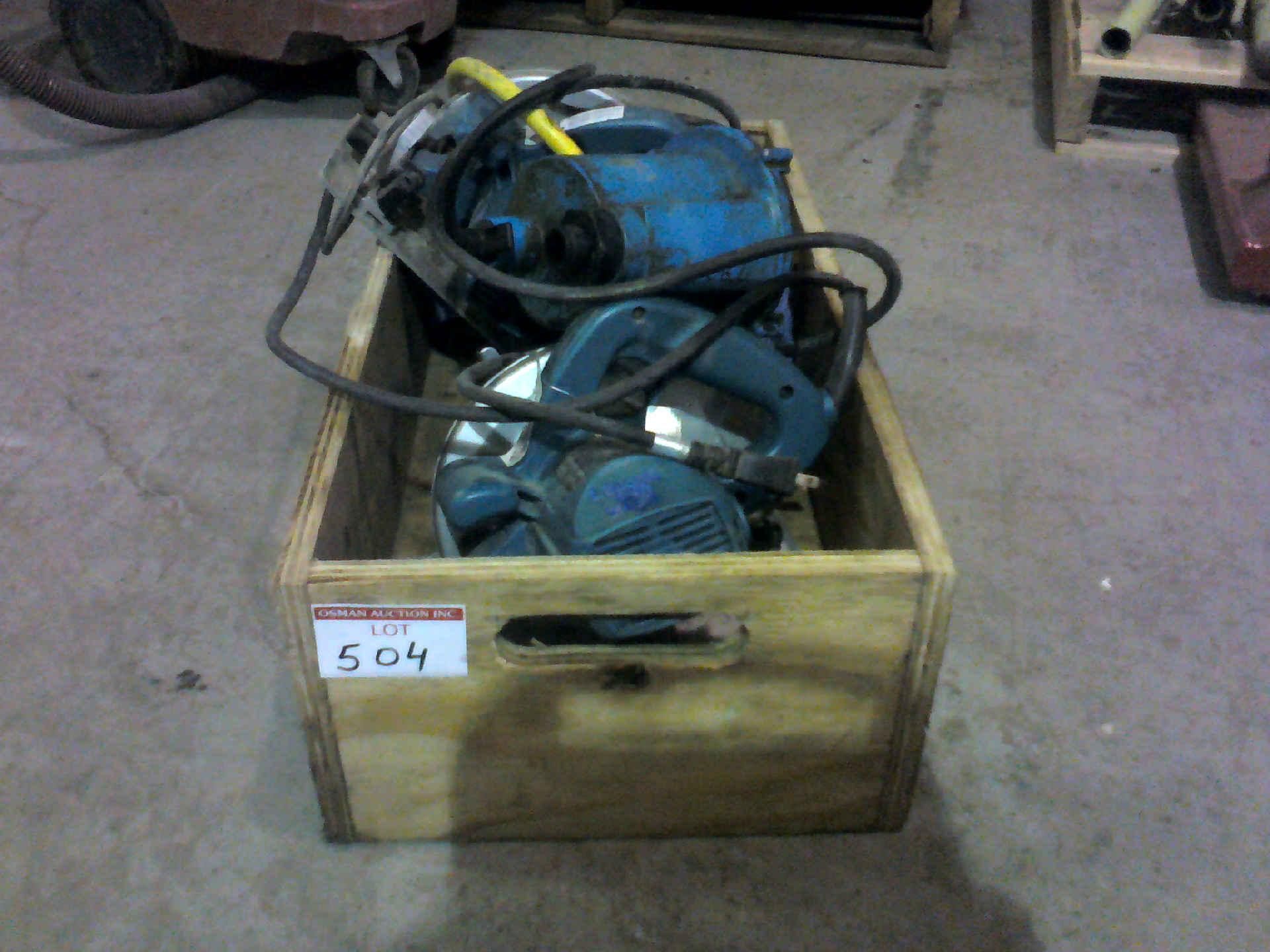 BOX OF NON-WORKING POWER TOOLS