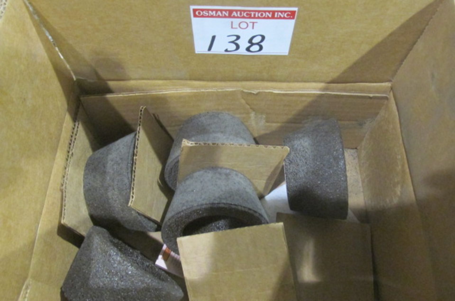 BOX OF 5 NORTON 5" GRIND STONES