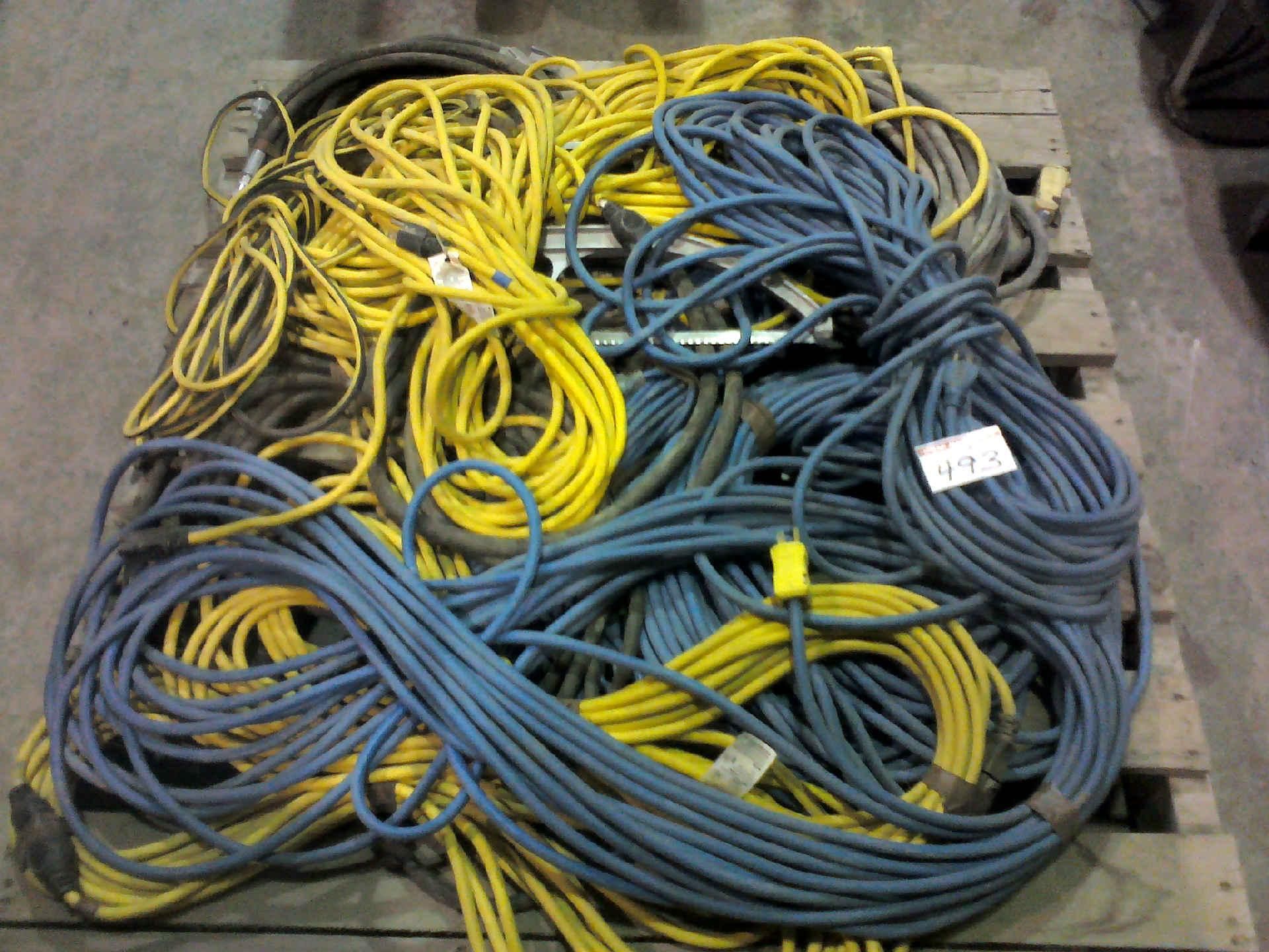 PALLET OF ASSORTED ELECTRICAL CORDS