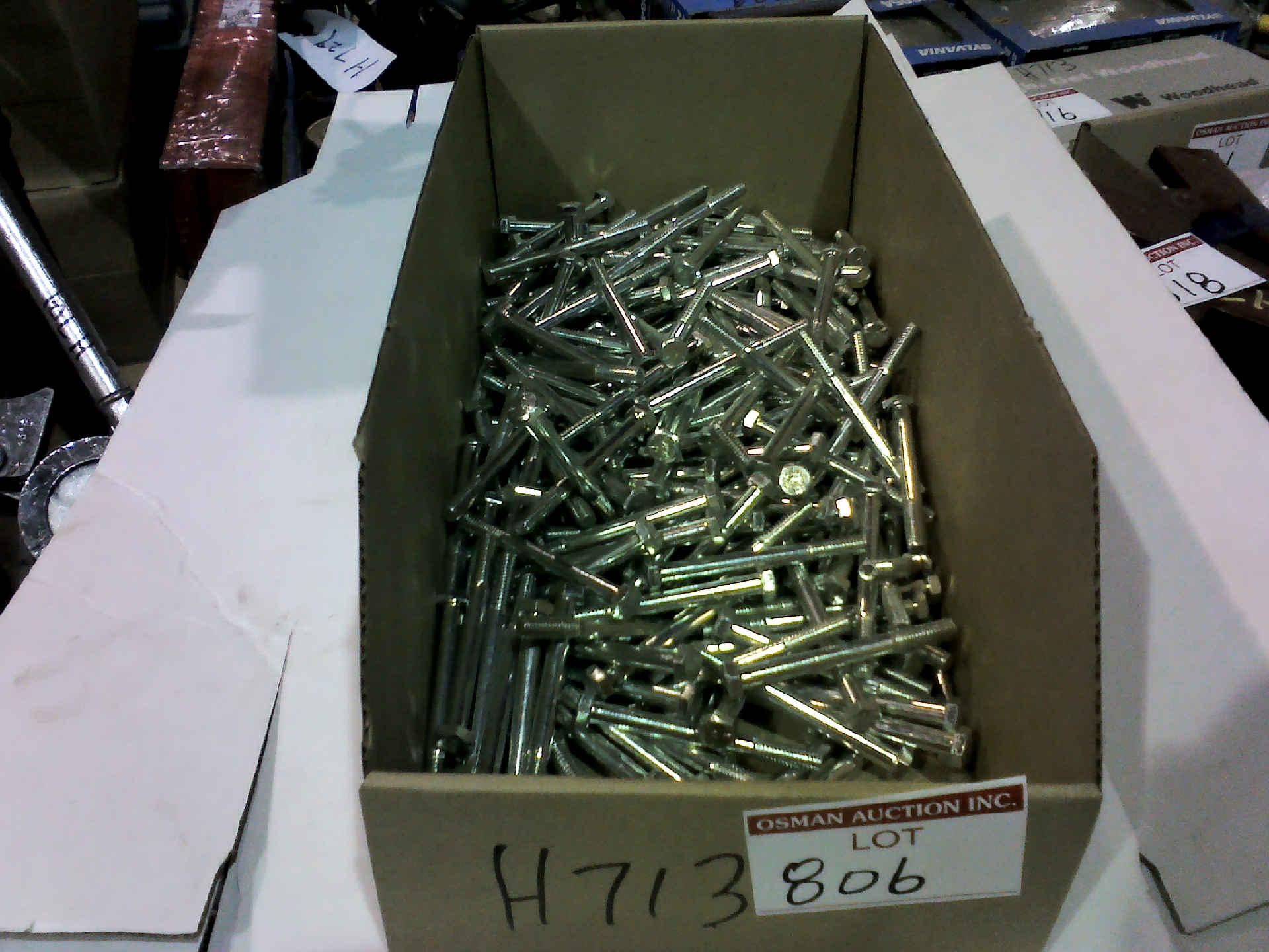 BOX OF 1/4" X 3 1/4" CAP SCREWS