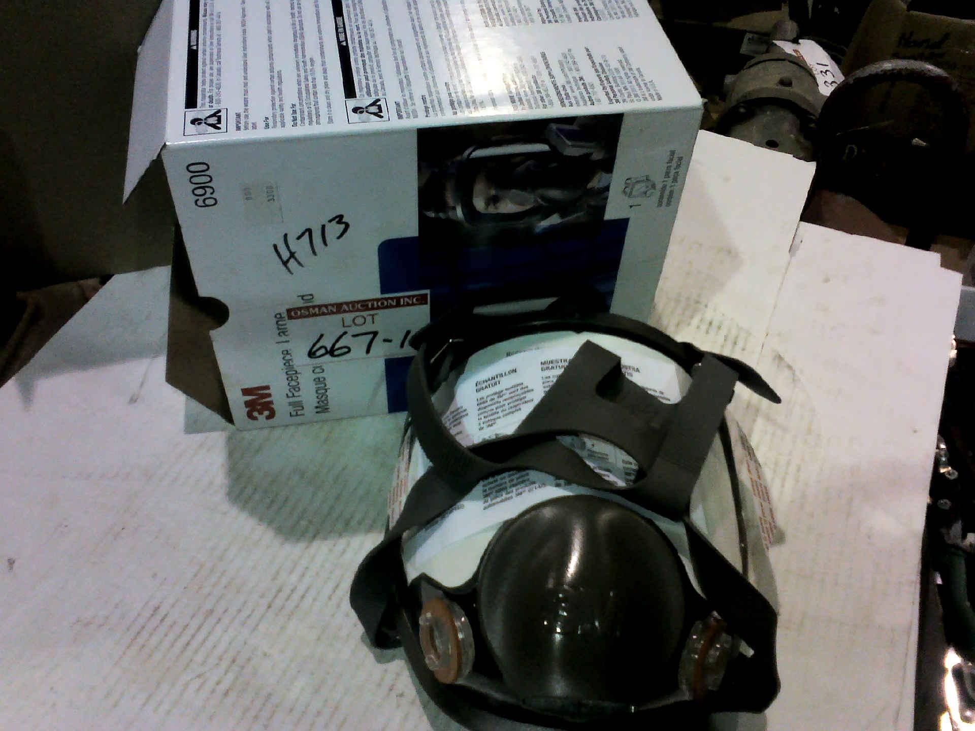 UNUSED 3M FULL FACE RESPIRATOR